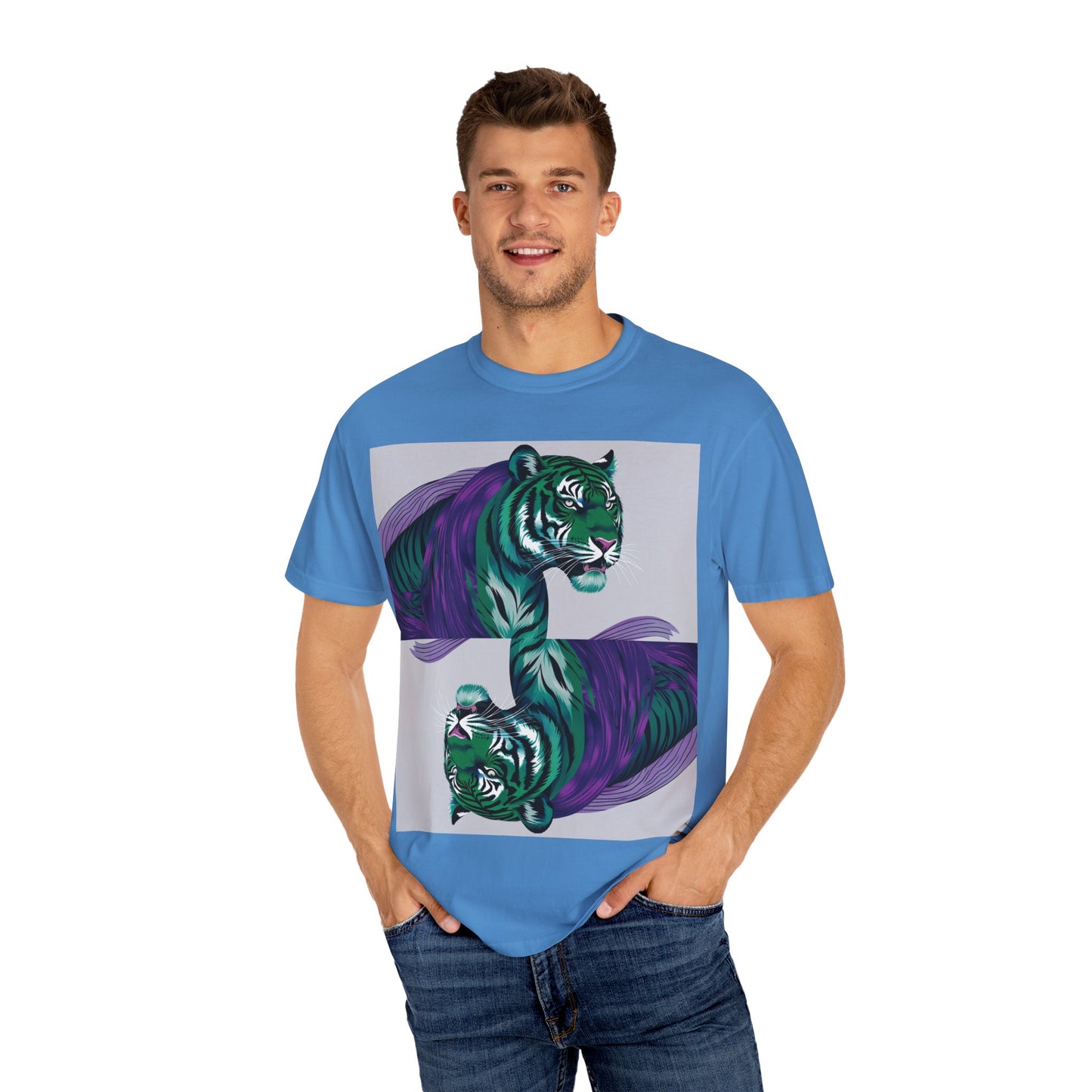 Royal Totems™ Twin Tiger Graphic Tee | Unique Creativity LLC