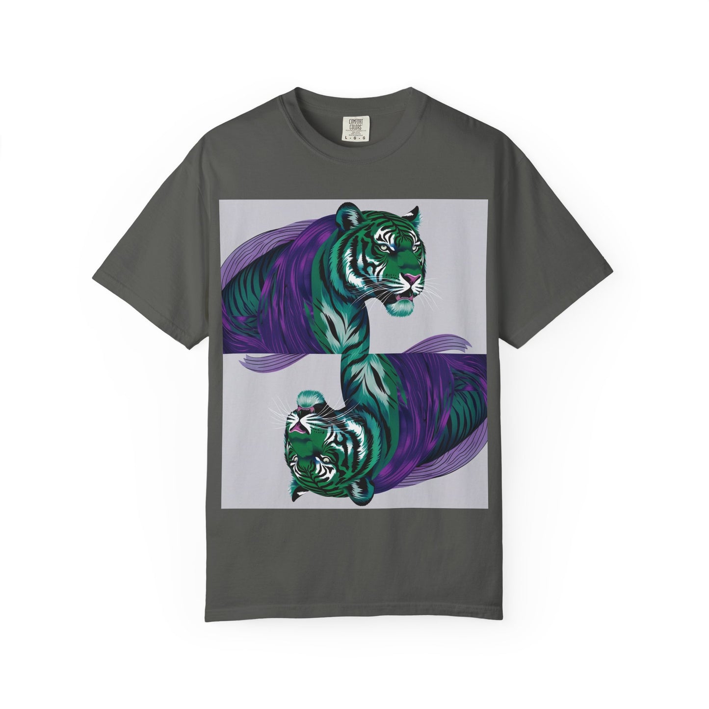 Royal Totems™ Twin Tiger Graphic Tee | Unique Creativity LLC