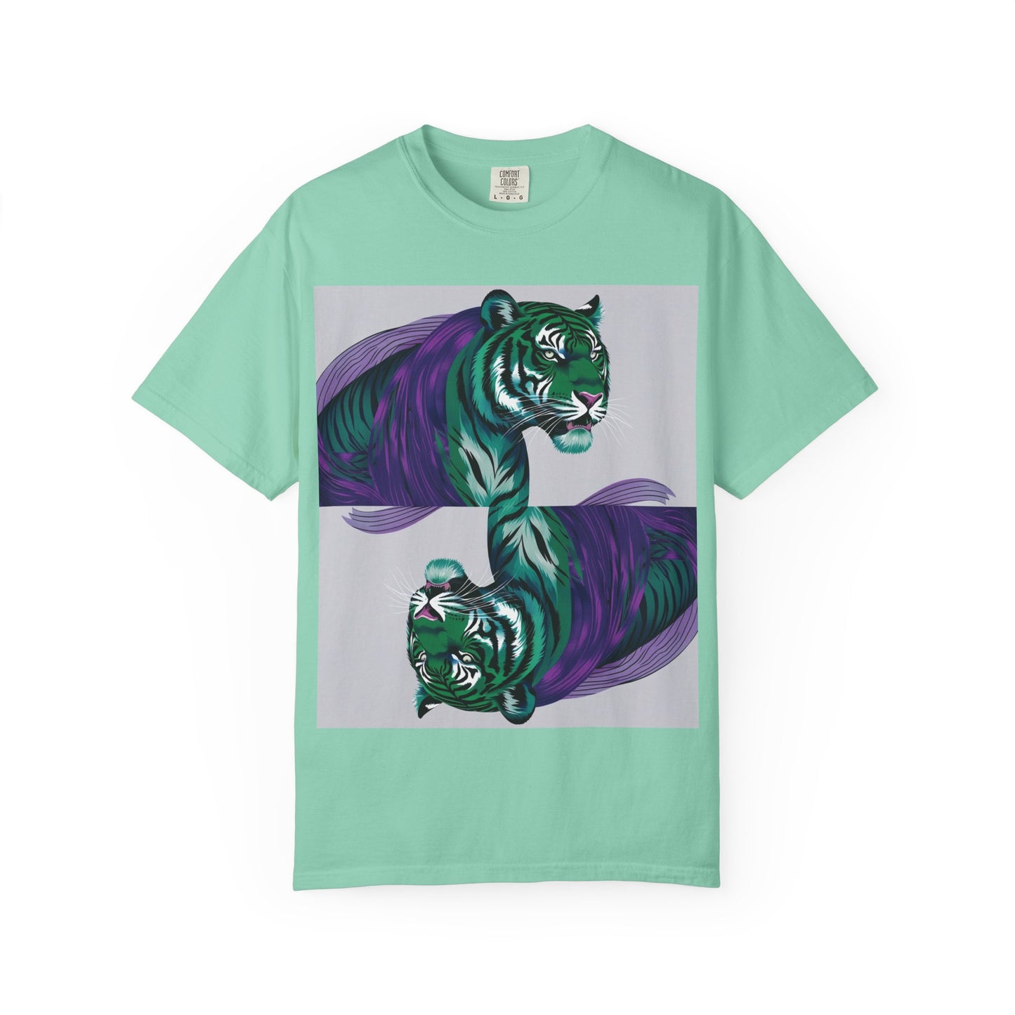 Royal Totems™ Twin Tiger Graphic Tee | Unique Creativity LLC