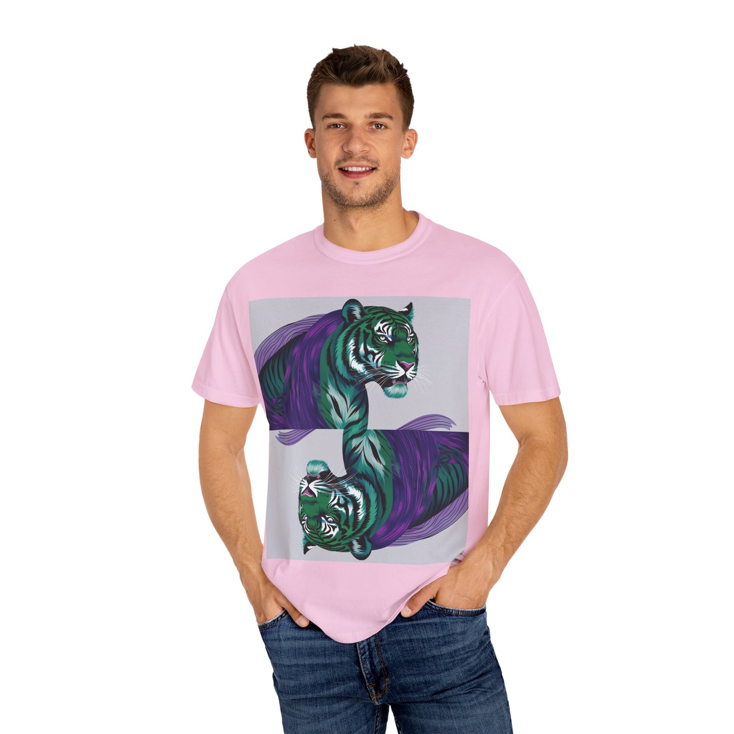 Royal Totems™ Twin Tiger Graphic Tee | Unique Creativity LLC