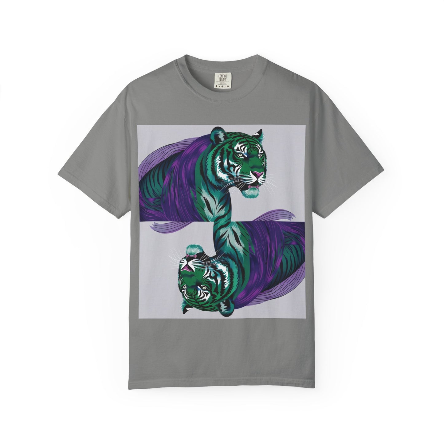 Royal Totems™ Twin Tiger Graphic Tee | Unique Creativity LLC