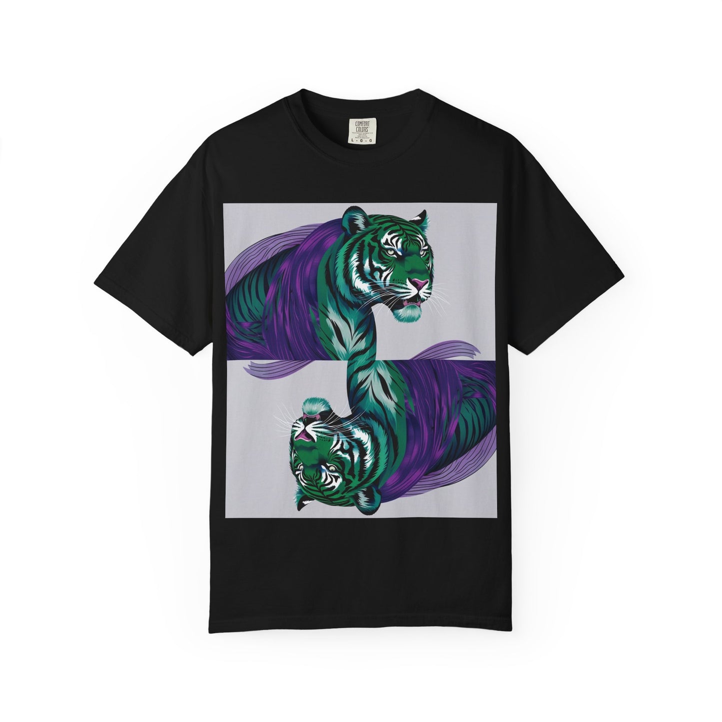 Royal Totems™ Twin Tiger Graphic Tee | Unique Creativity LLC