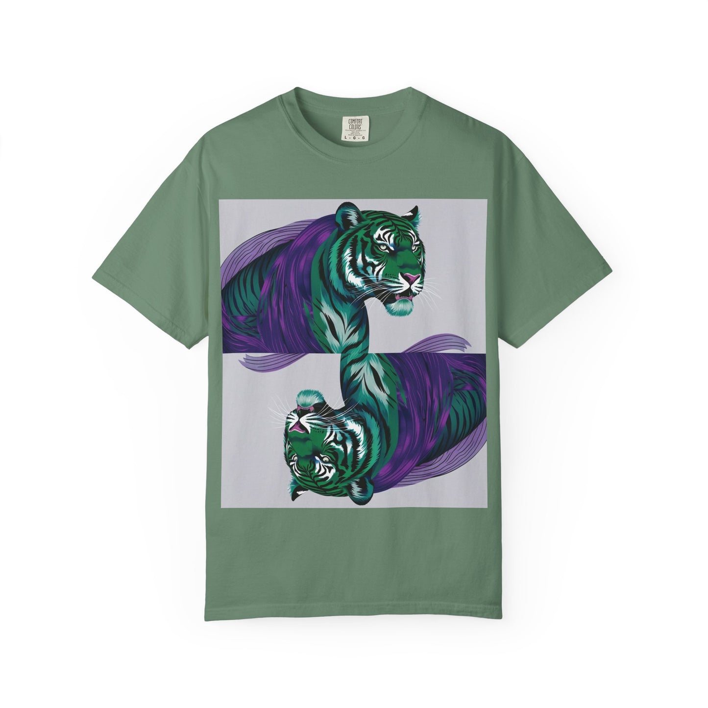Royal Totems™ Twin Tiger Graphic Tee | Unique Creativity LLC