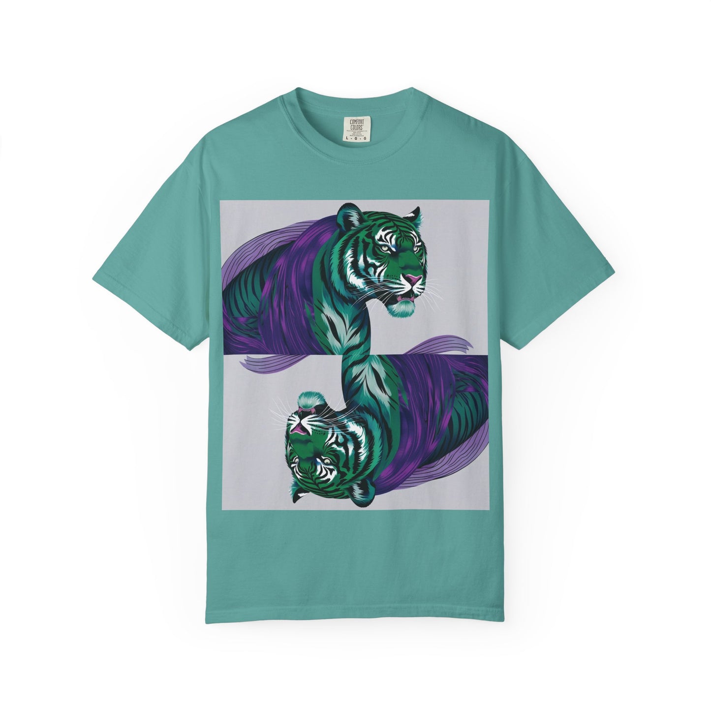 Royal Totems™ Twin Tiger Graphic Tee | Unique Creativity LLC