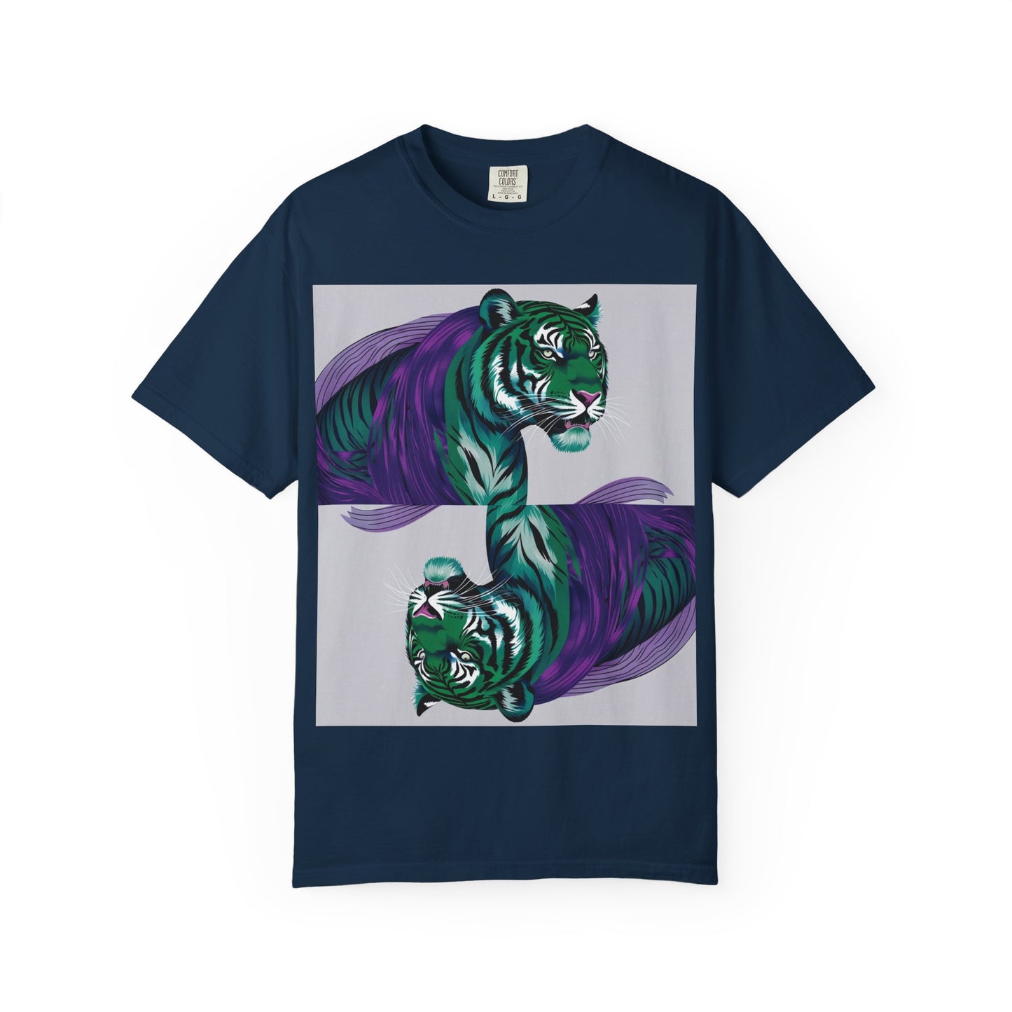 Royal Totems™ Twin Tiger Graphic Tee | Unique Creativity LLC