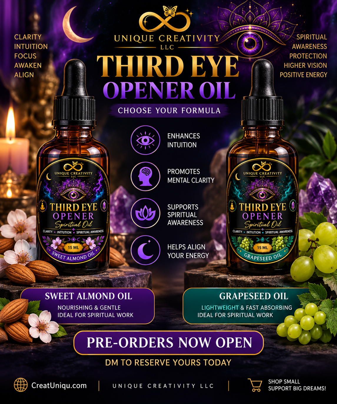 Third Eye Opener Spiritual Oil