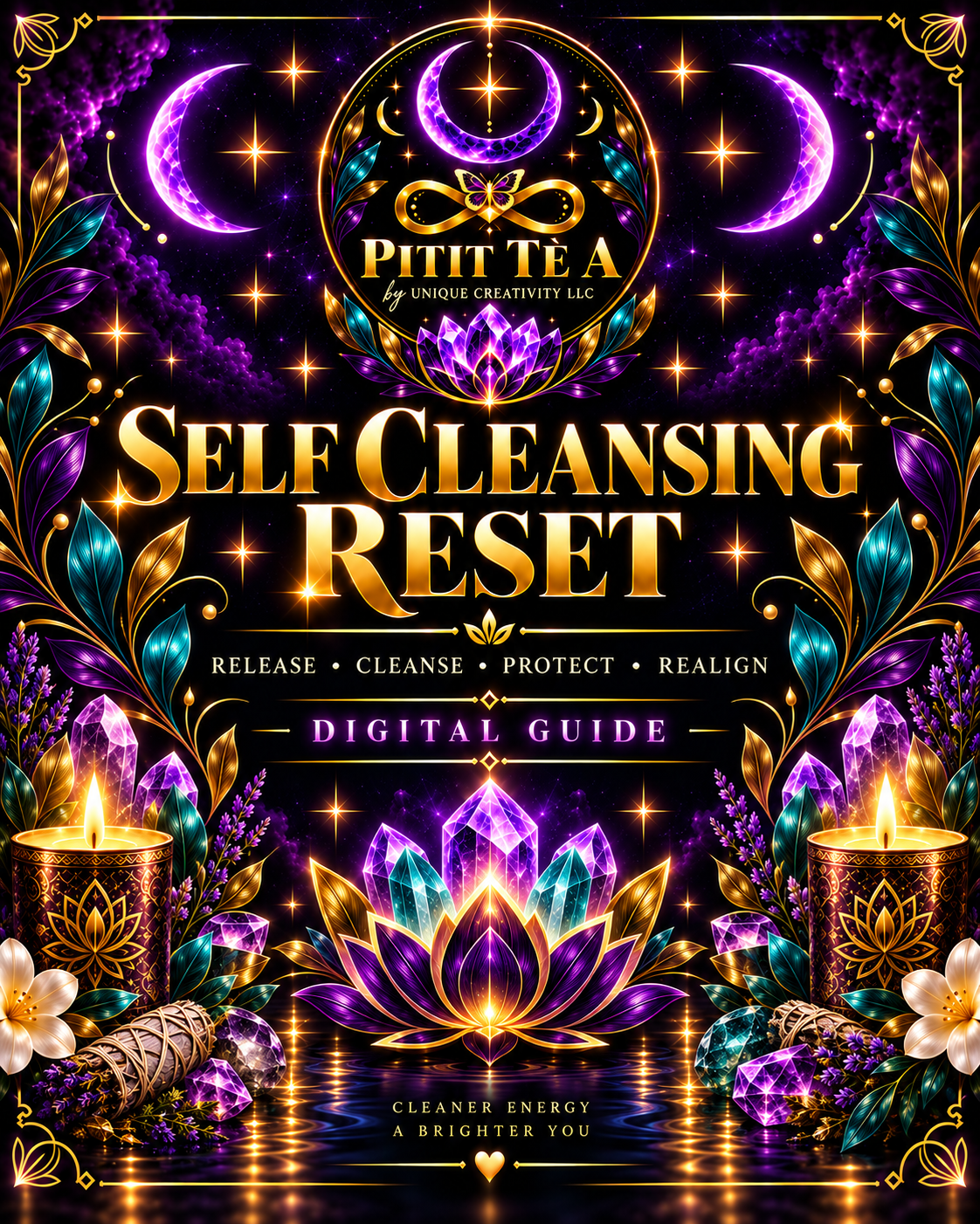 Self-Cleansing Reset | 3-Day Spiritual Cleansing Digital Guide
