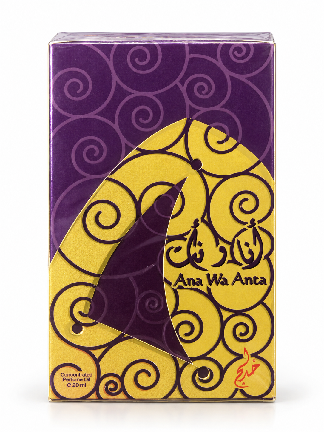 Ana Wa Anta by Khadlaj Concentrated Perfume Oil – 20 ml