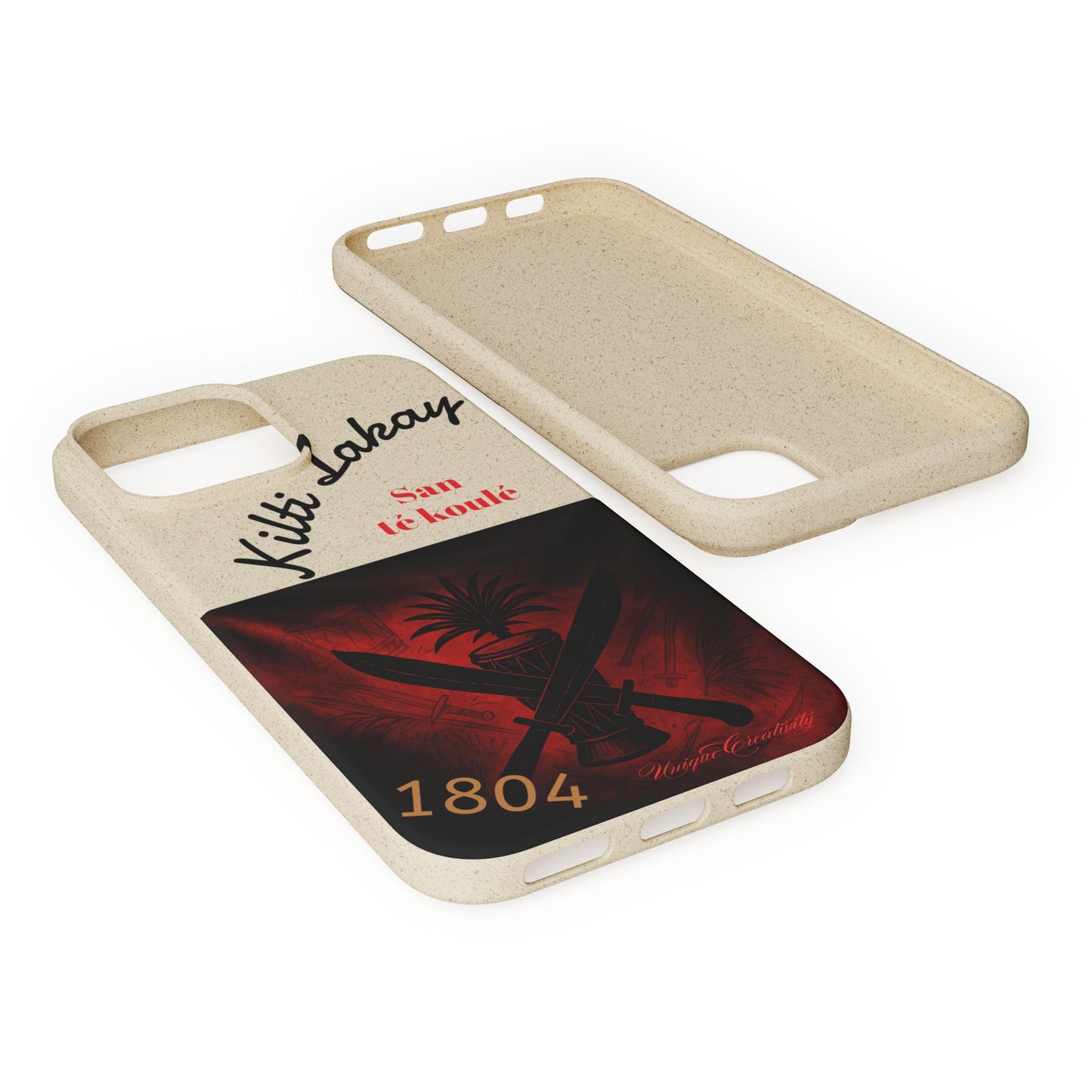 Kilti Lakay™ Eco-Friendly Phone Case | Biodegradable Sustainable Cover, Haitian Heritage