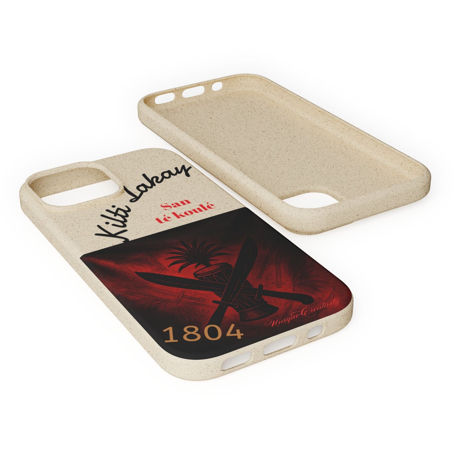 Kilti Lakay™ Eco-Friendly Phone Case | Biodegradable Sustainable Cover, Haitian Heritage