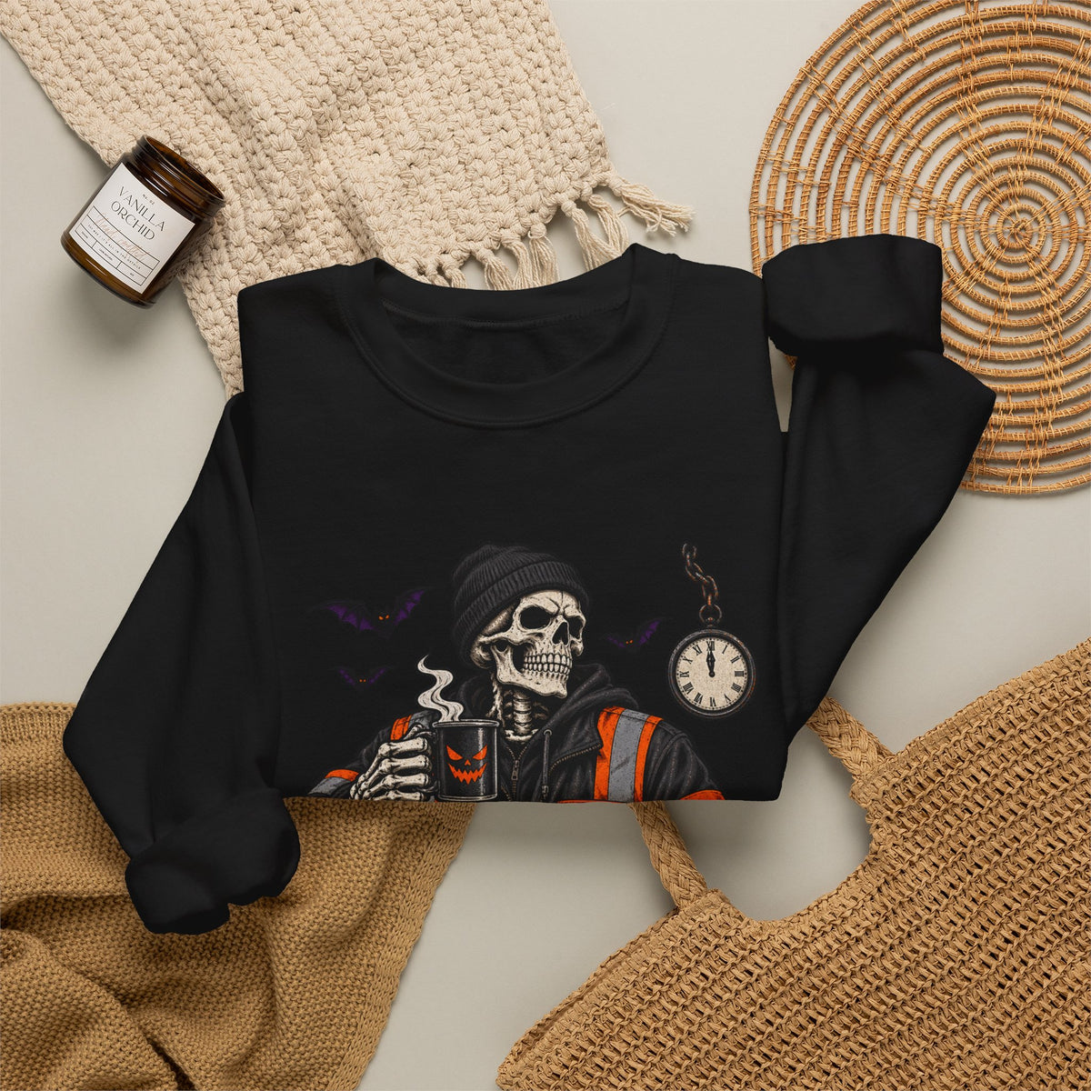 Graveyard Shift Certified Unisex Halloween Sweatshirt