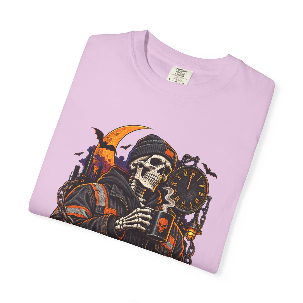 Graveyard Shift Certified Skeleton Halloween T-Shirt