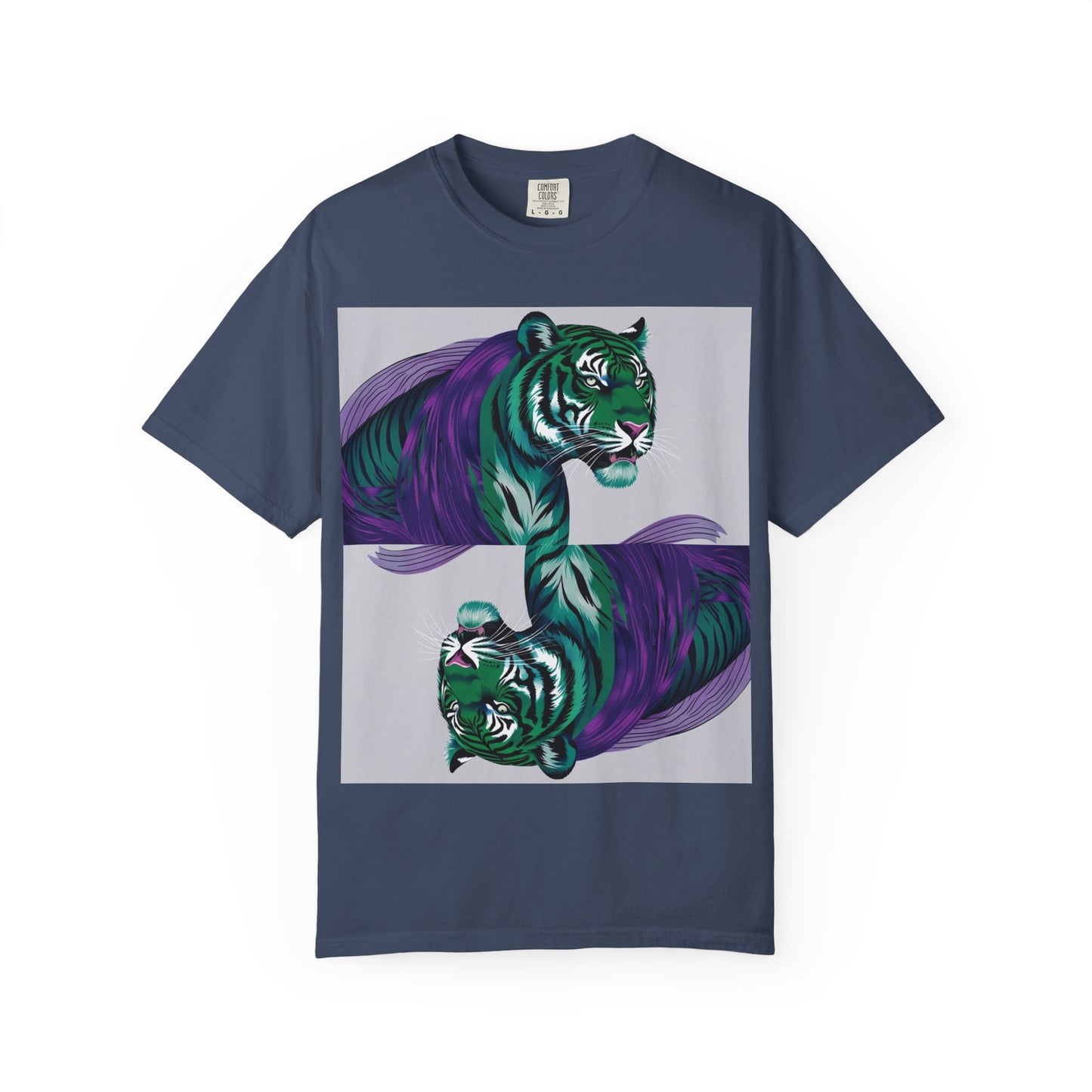 Royal Totems™ Twin Tiger Graphic Tee | Unique Creativity LLC