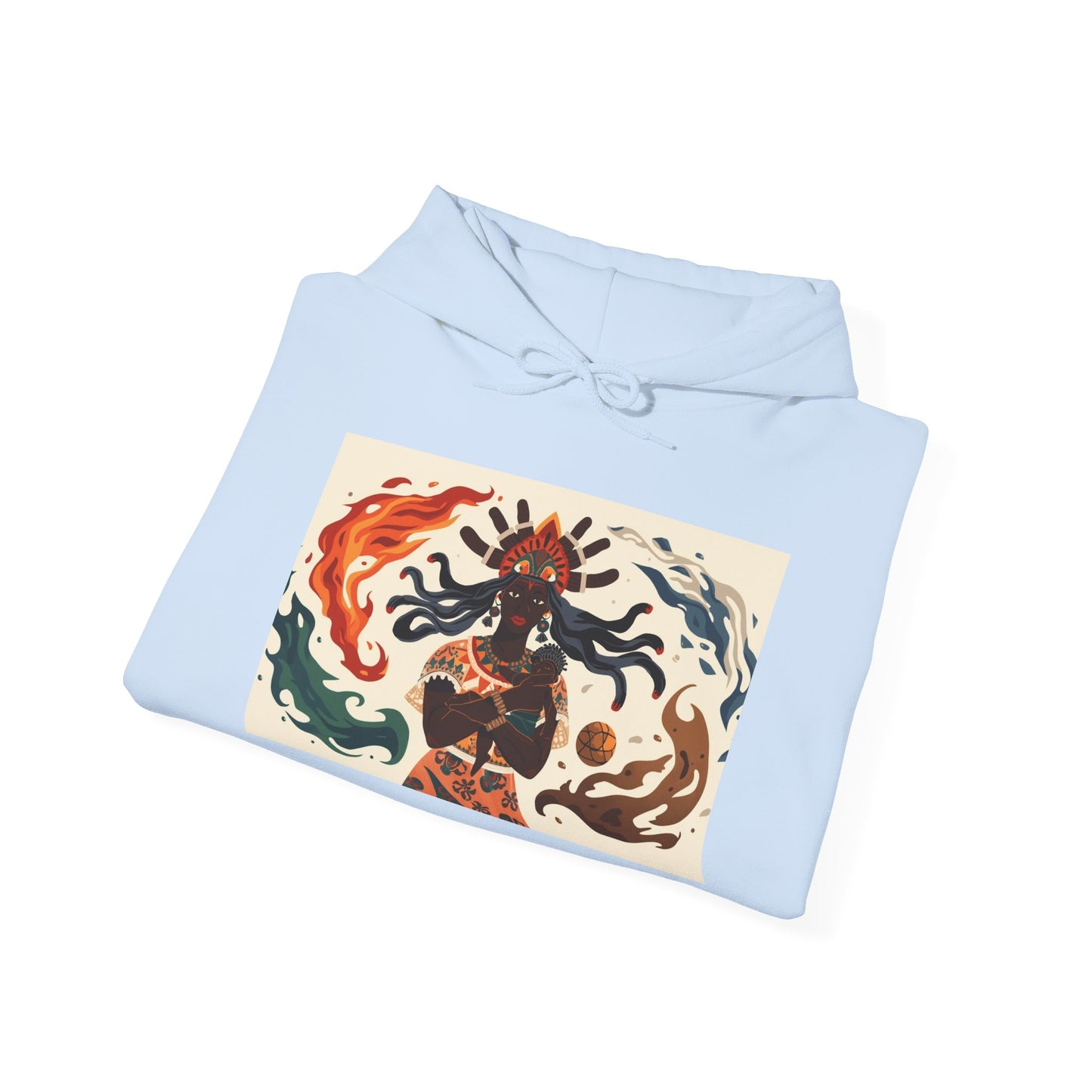 Sacred Mother Hoodie - Divine Fire & Protection