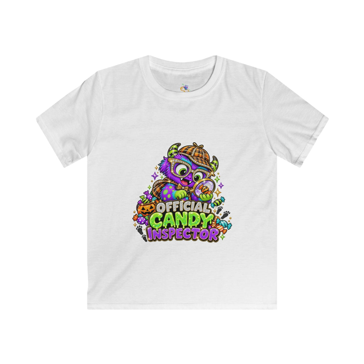 Official Candy Inspector Kids T-Shirt