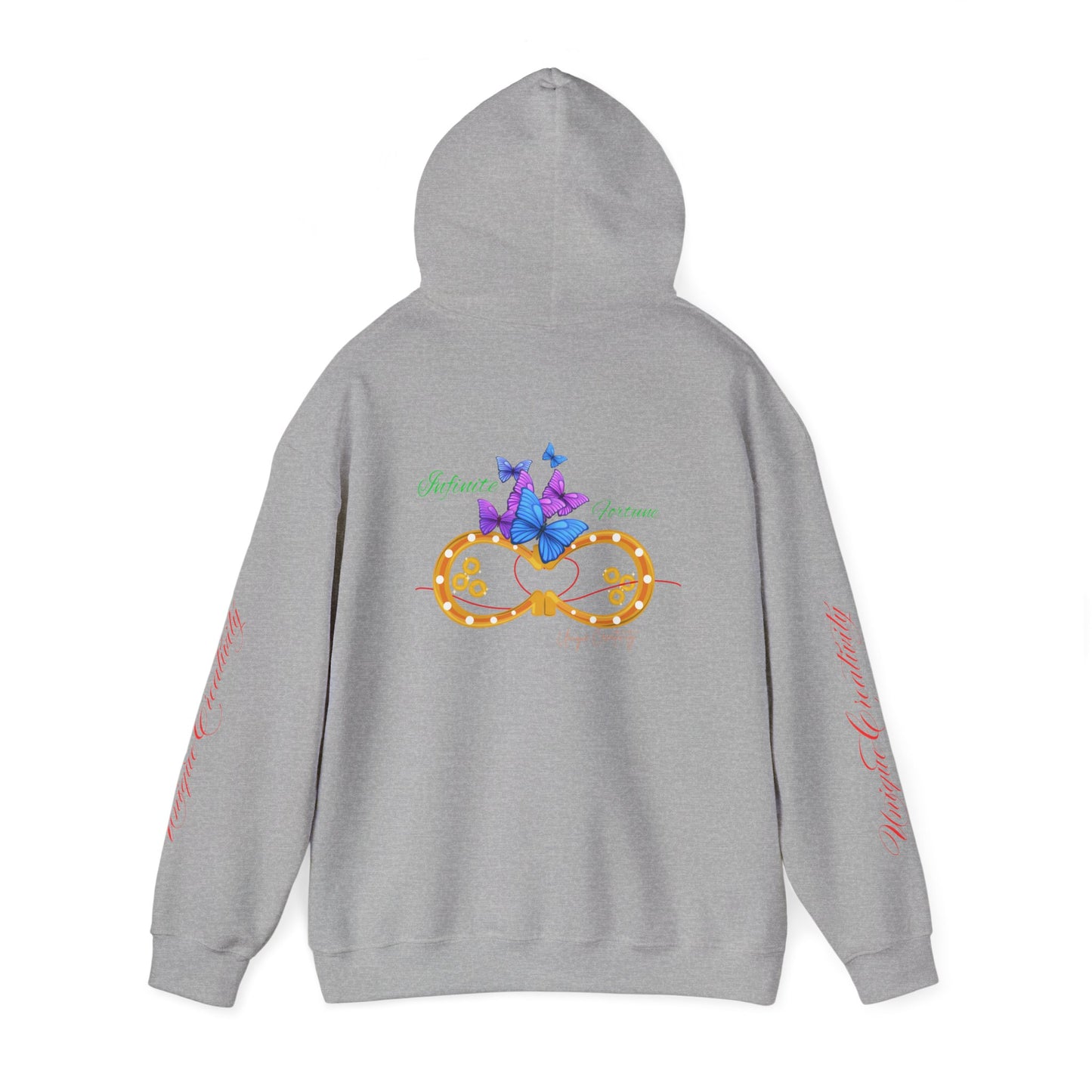 Infinite fortune Unisex Heavy Blend™ Hooded Sweatshirt