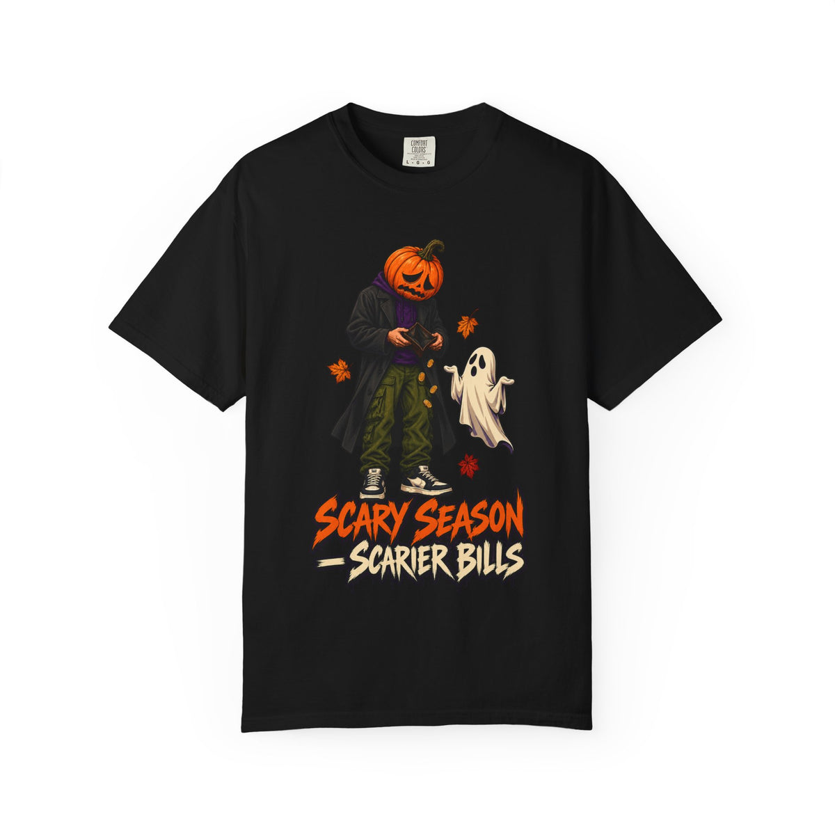 Scary Season, Scarier Bills – Funny Unisex Halloween T-Shirt