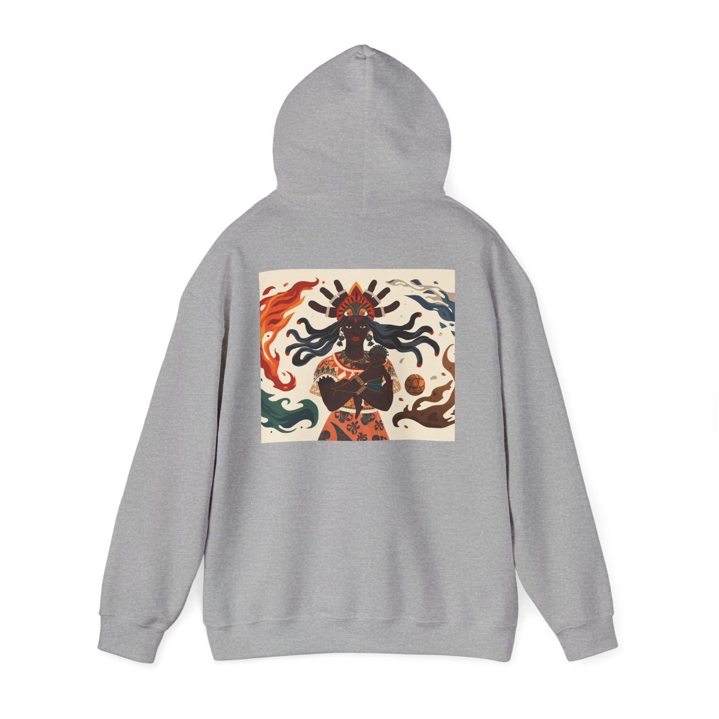 Sacred Mother Hoodie - Divine Fire & Protection