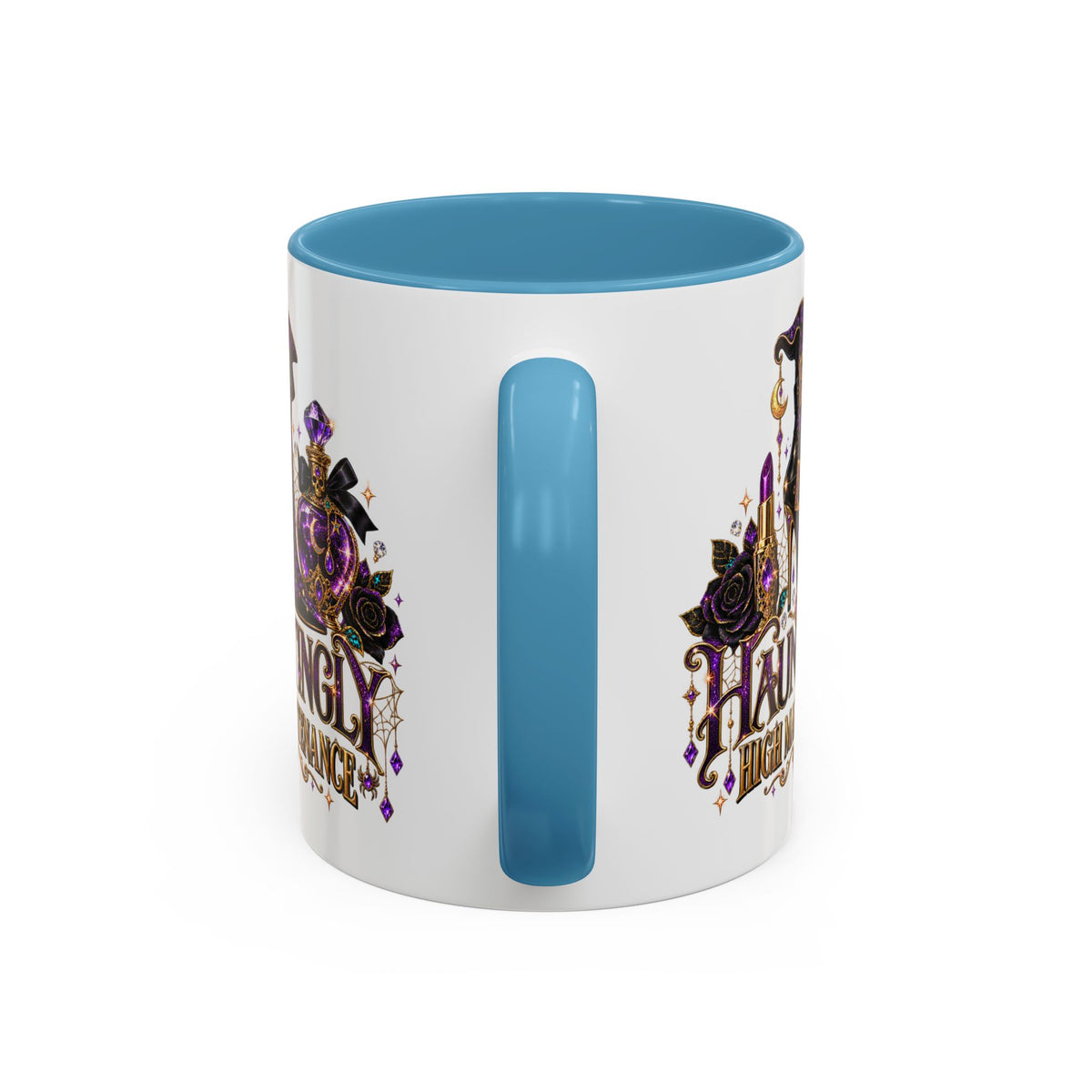 Hauntingly High Maintenance Halloween Mug – 11 oz Color Accent Coffee Cup