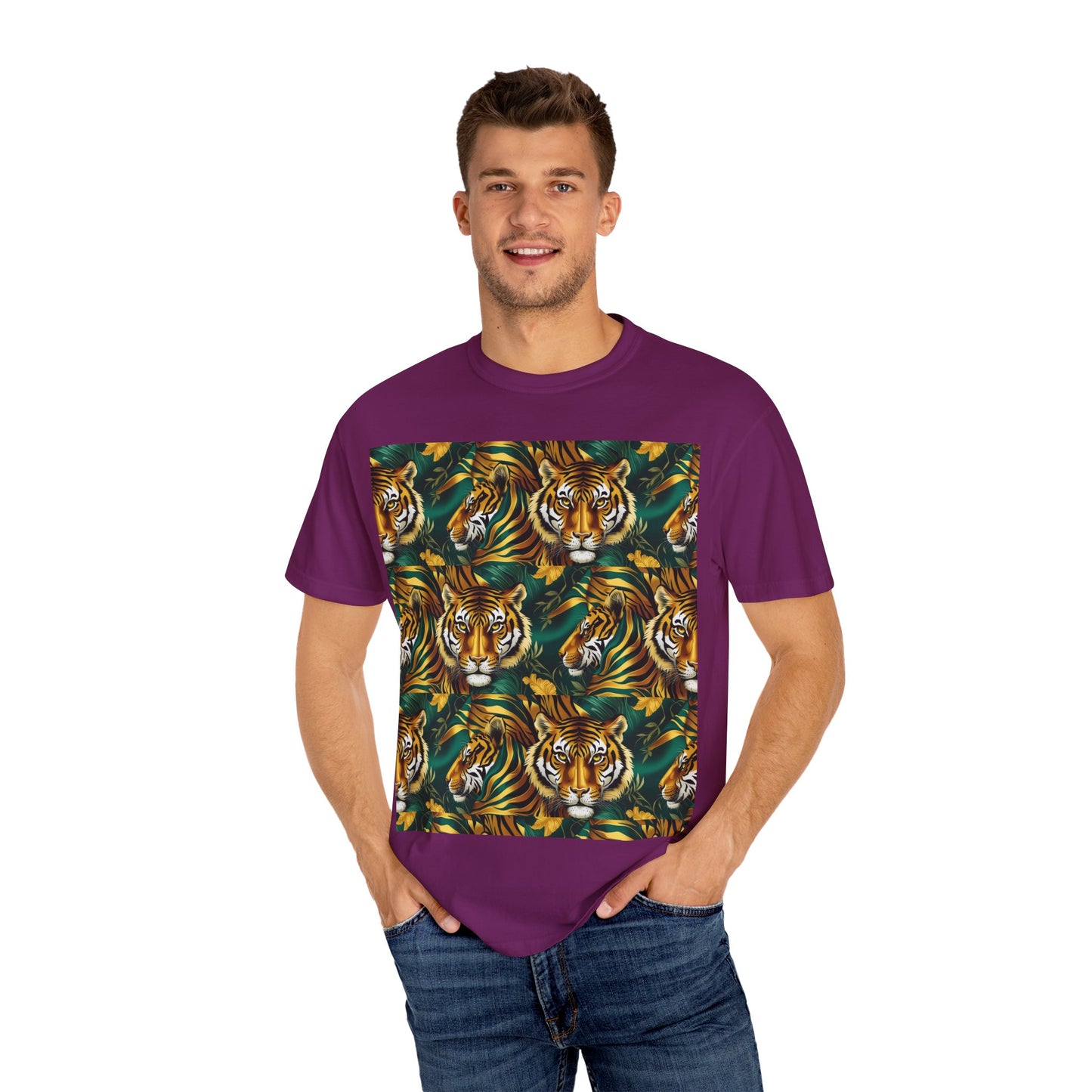 Royal Totems™ Tiger Graphic Tee  Unisex Heavy Cotton