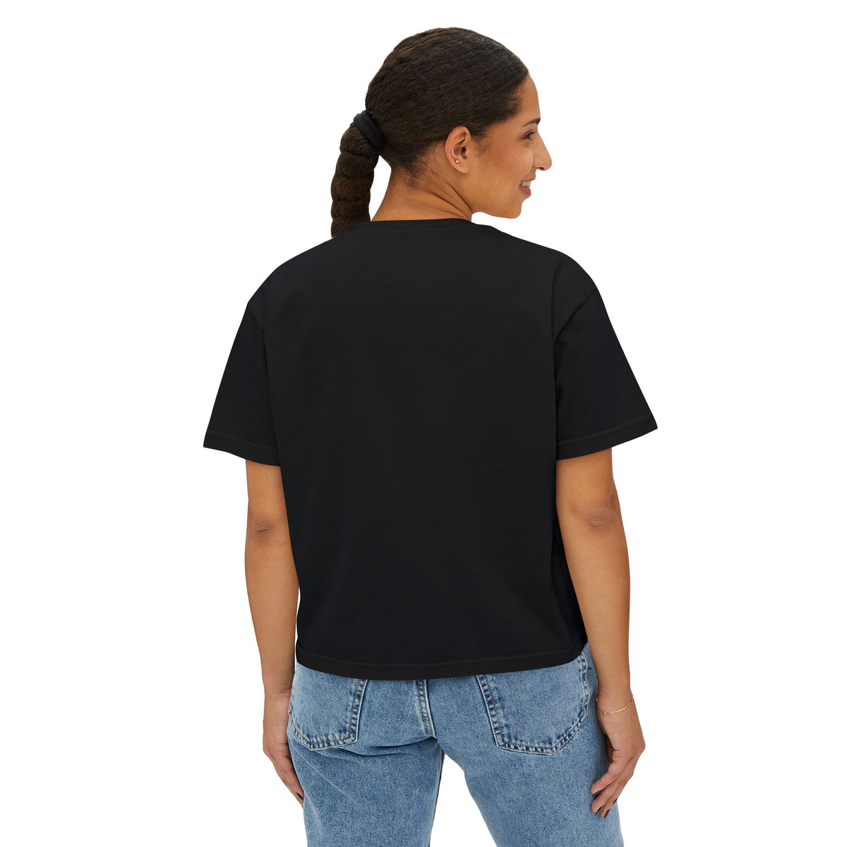 Hauntingly High Maintenance Halloween Crop Top