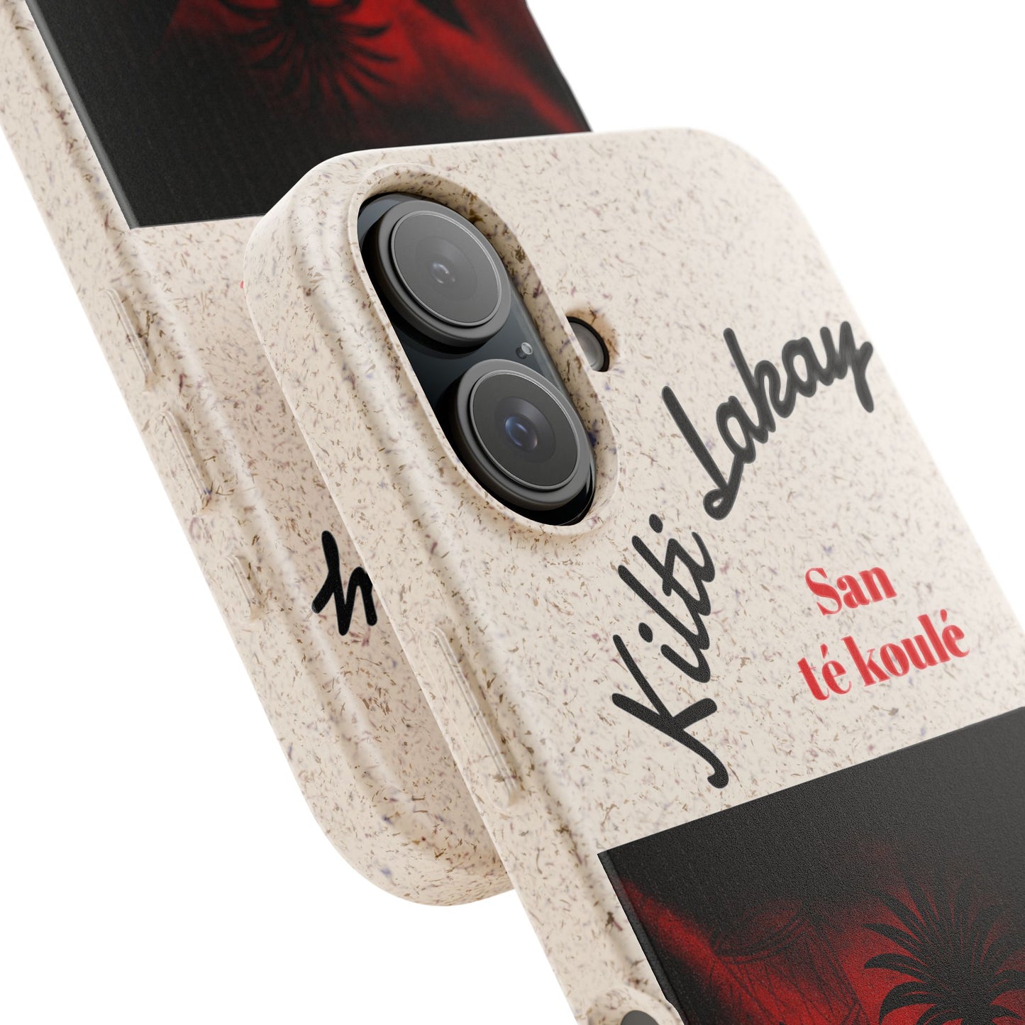 Kilti Lakay™ Eco-Friendly Phone Case | Biodegradable Sustainable Cover, Haitian Heritage