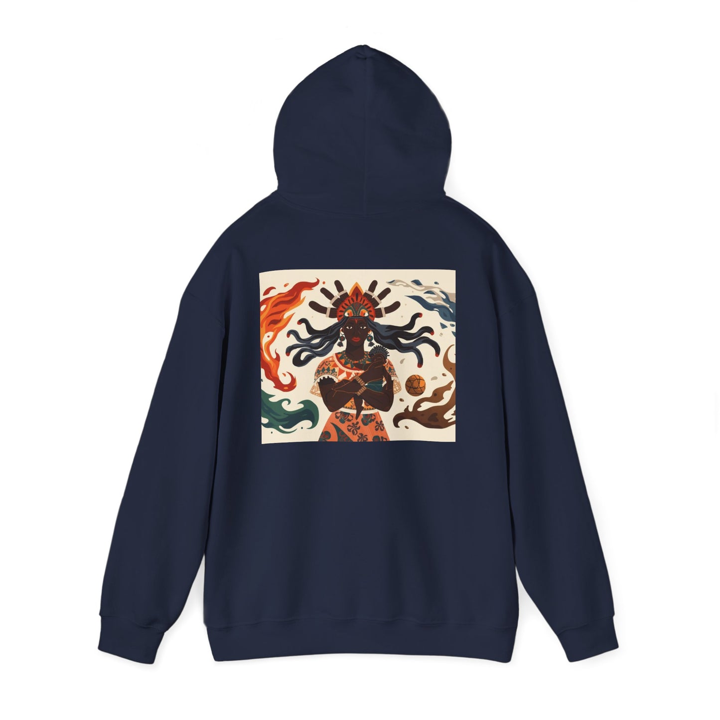 Sacred Mother Hoodie - Divine Fire & Protection