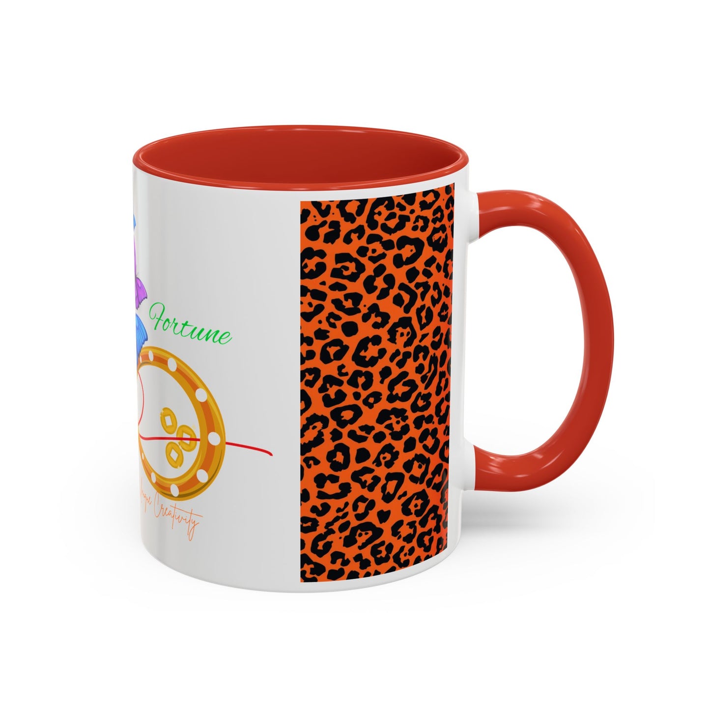 Infinite Fortune™ Wild Luxe Mug – Purple Butterfly Edition