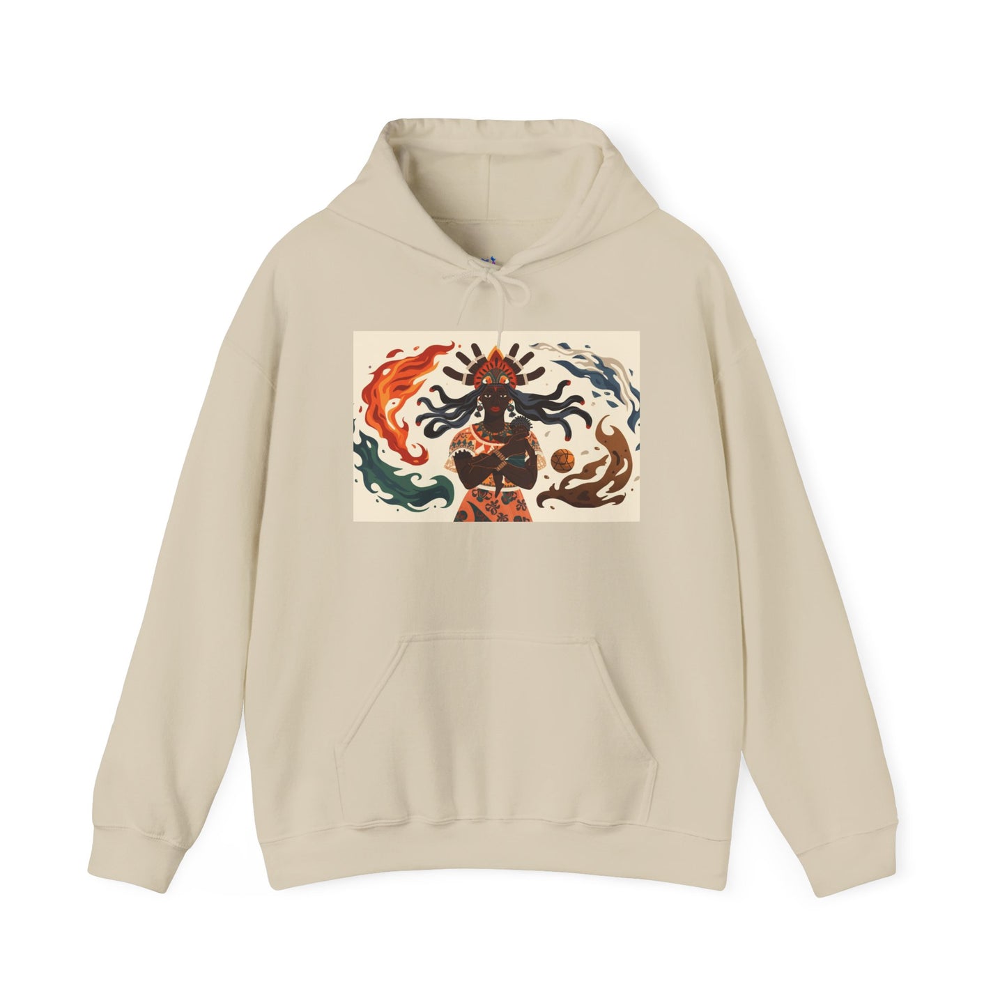 Sacred Mother Hoodie - Divine Fire & Protection
