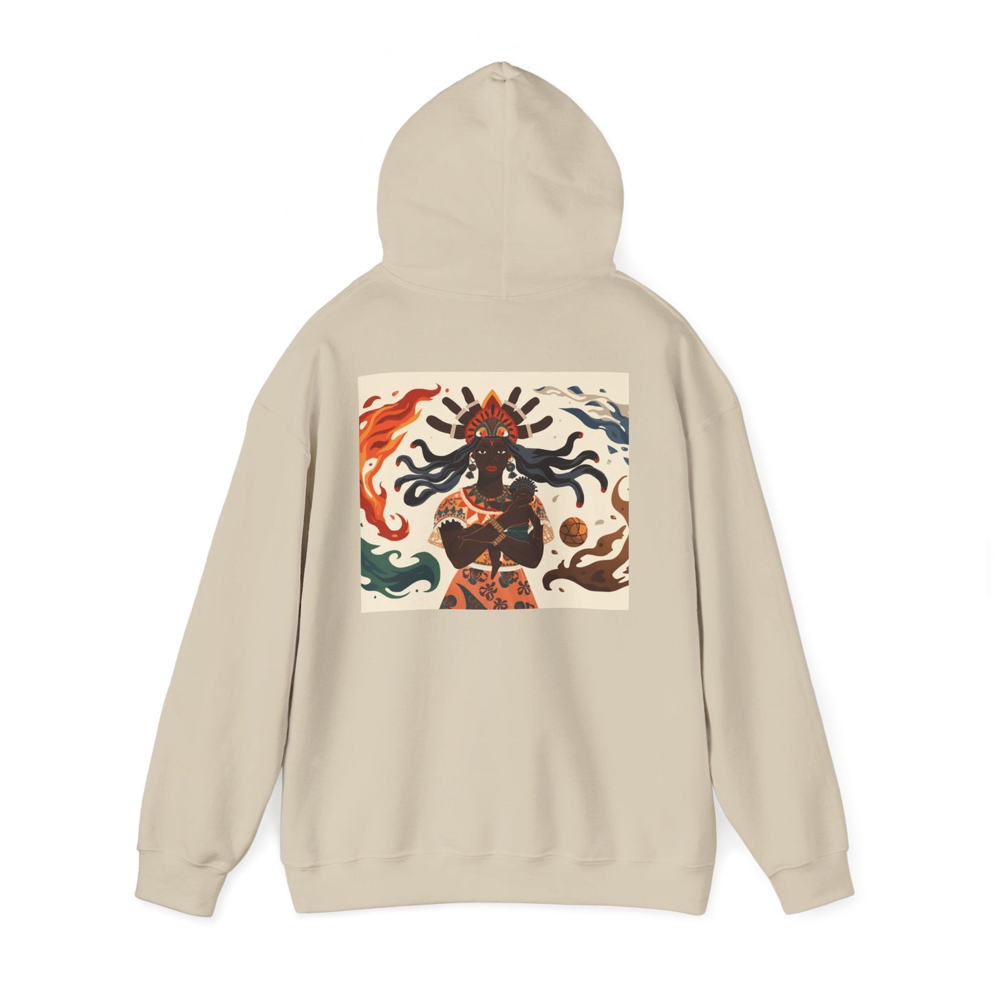 Sacred Mother Hoodie - Divine Fire & Protection