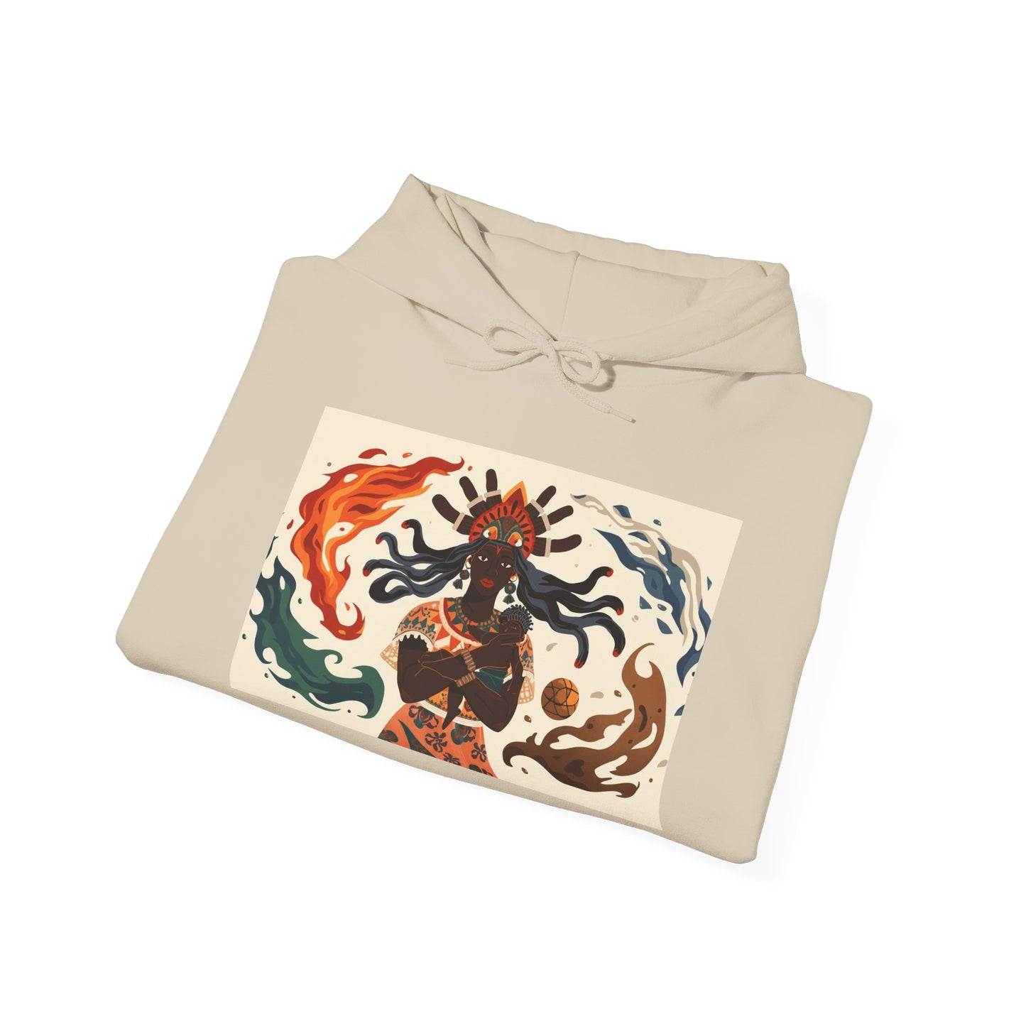Sacred Mother Hoodie - Divine Fire & Protection