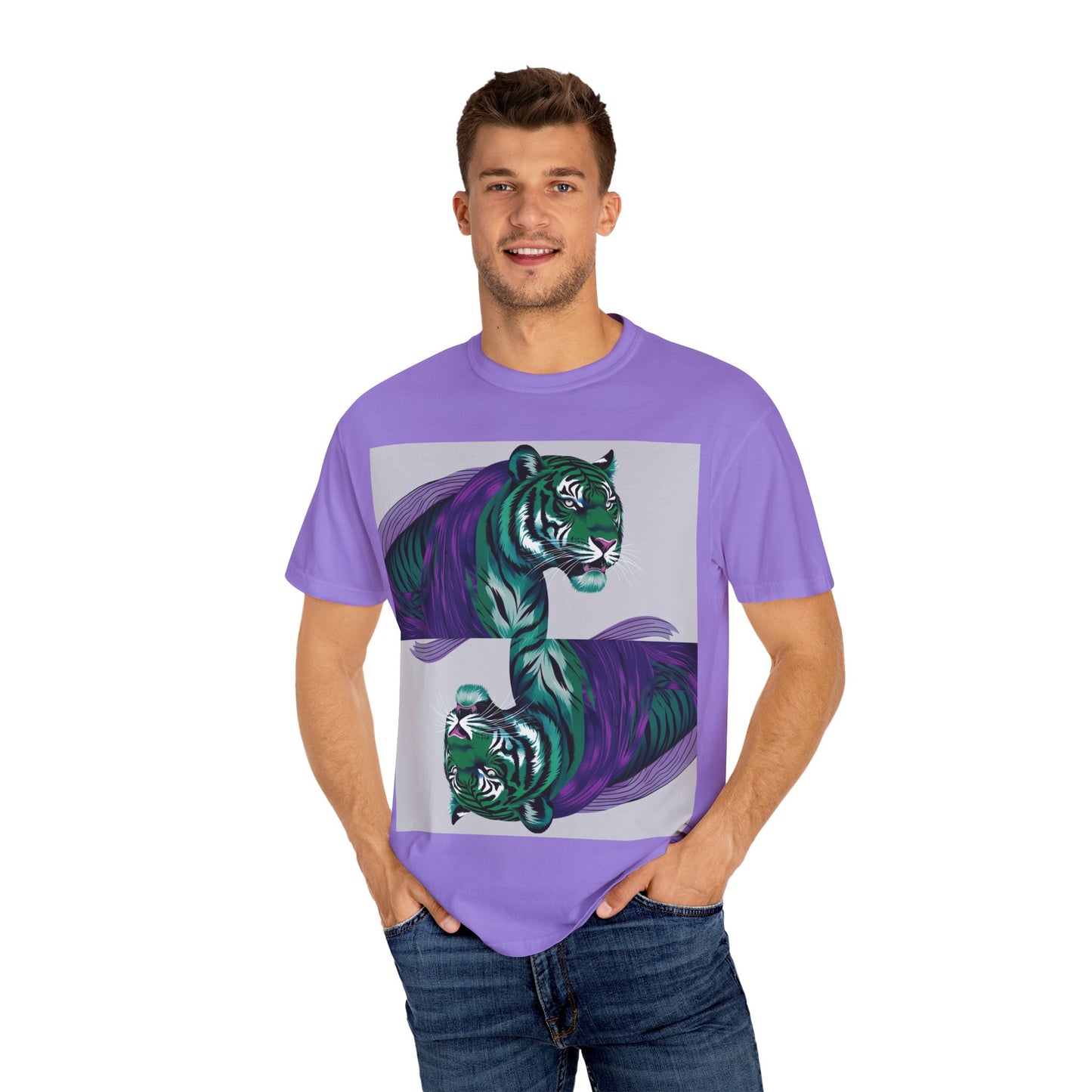 Royal Totems™ Twin Tiger Graphic Tee | Unique Creativity LLC