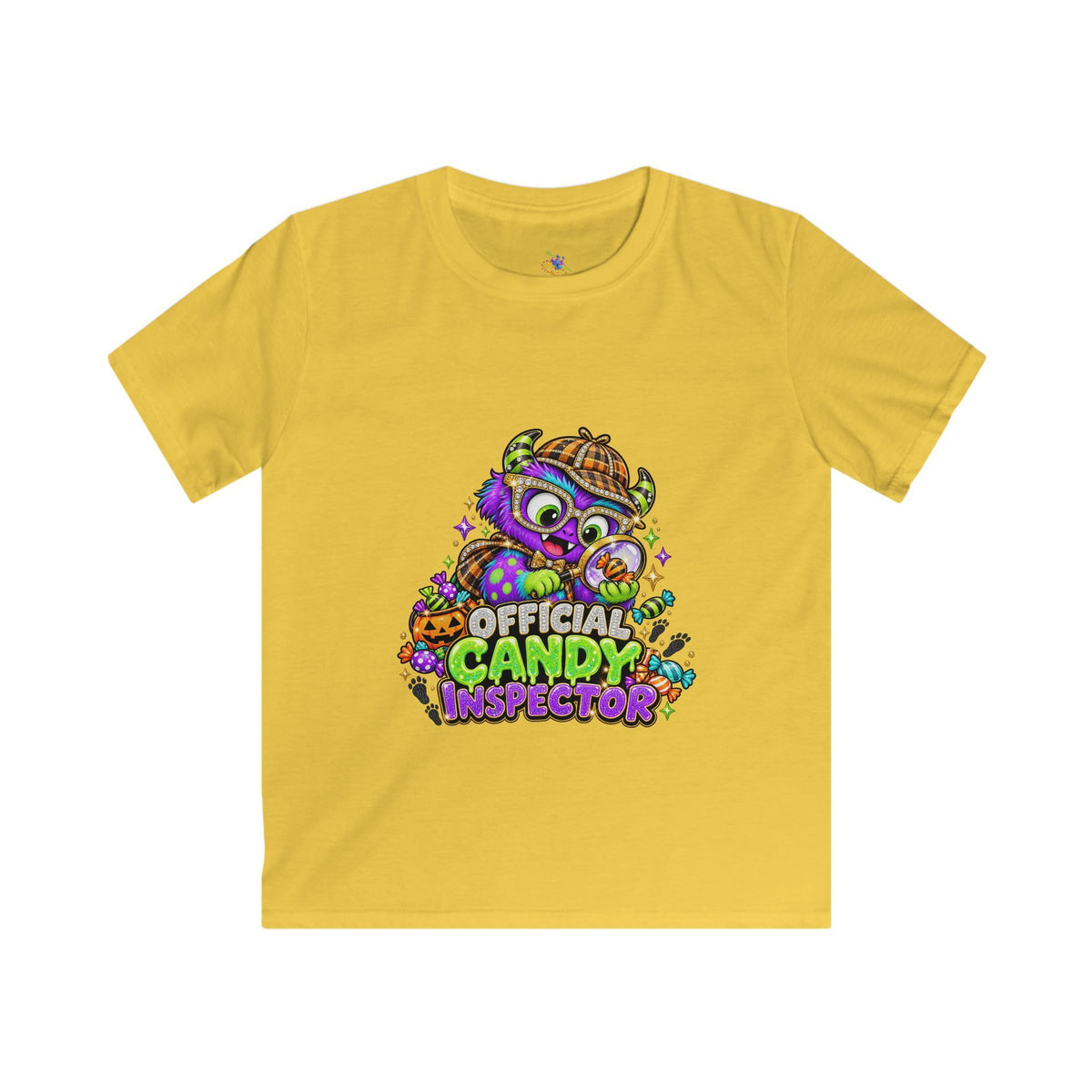 Official Candy Inspector Kids T-Shirt