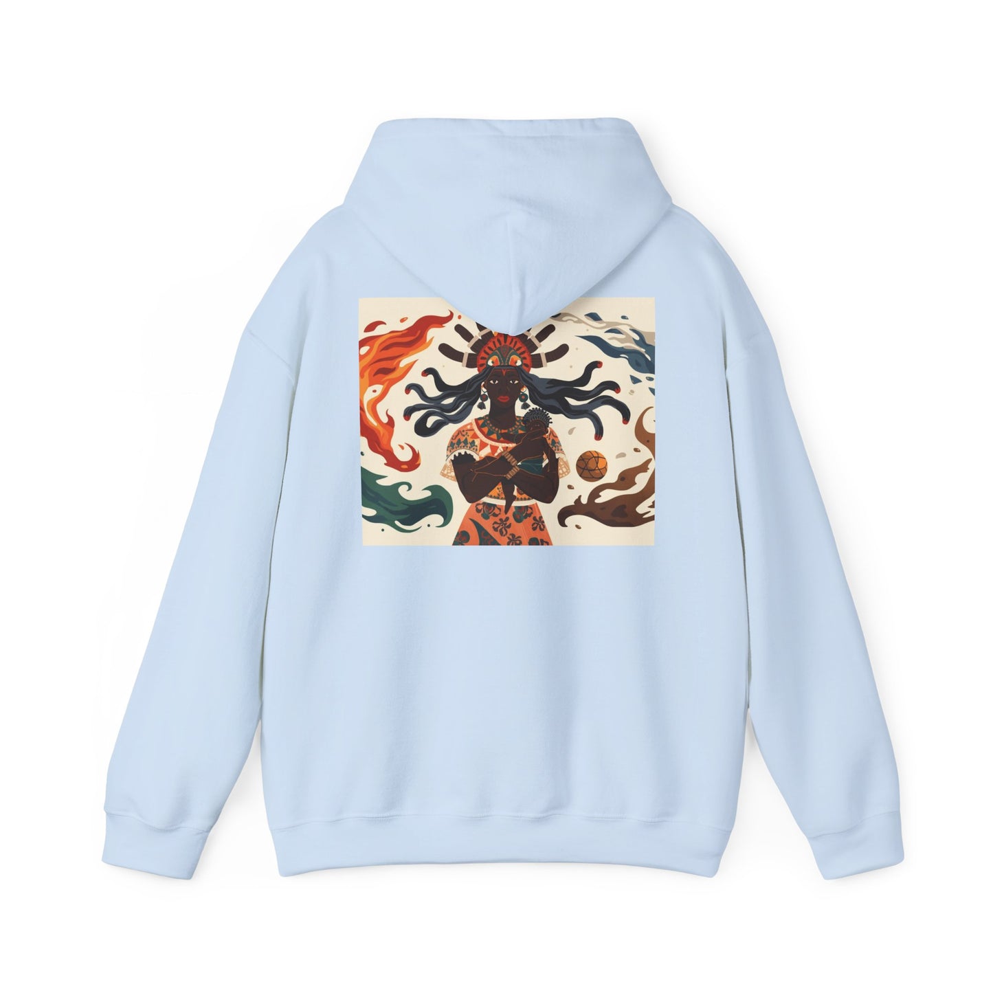 Sacred Mother Hoodie - Divine Fire & Protection