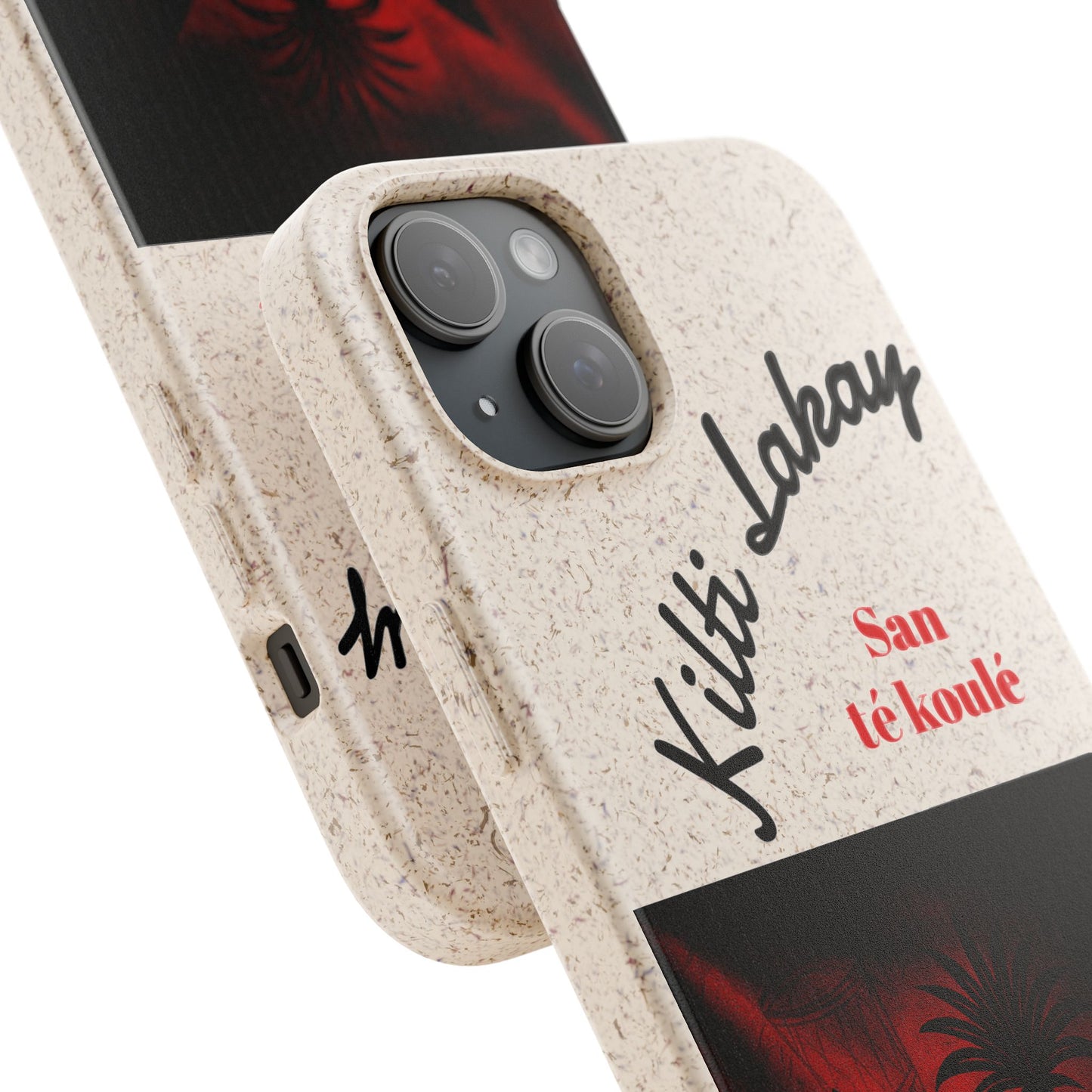 Kilti Lakay™ Eco-Friendly Phone Case | Biodegradable Sustainable Cover, Haitian Heritage
