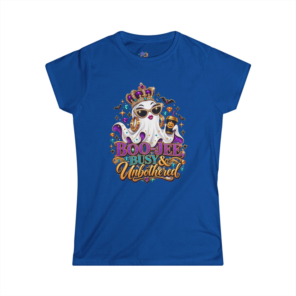 Boo-Jee, Busy & Unbothered Women’s Halloween Soft Tee