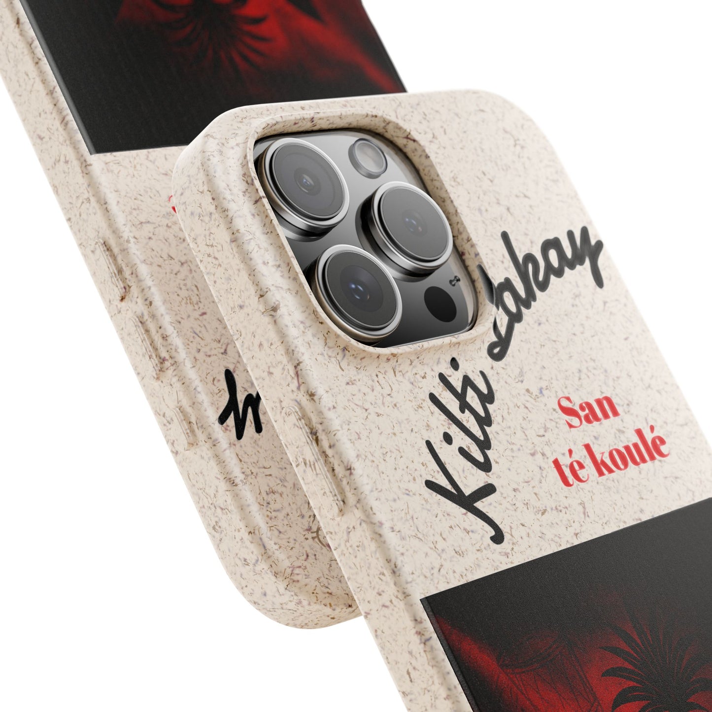 Kilti Lakay™ Eco-Friendly Phone Case | Biodegradable Sustainable Cover, Haitian Heritage