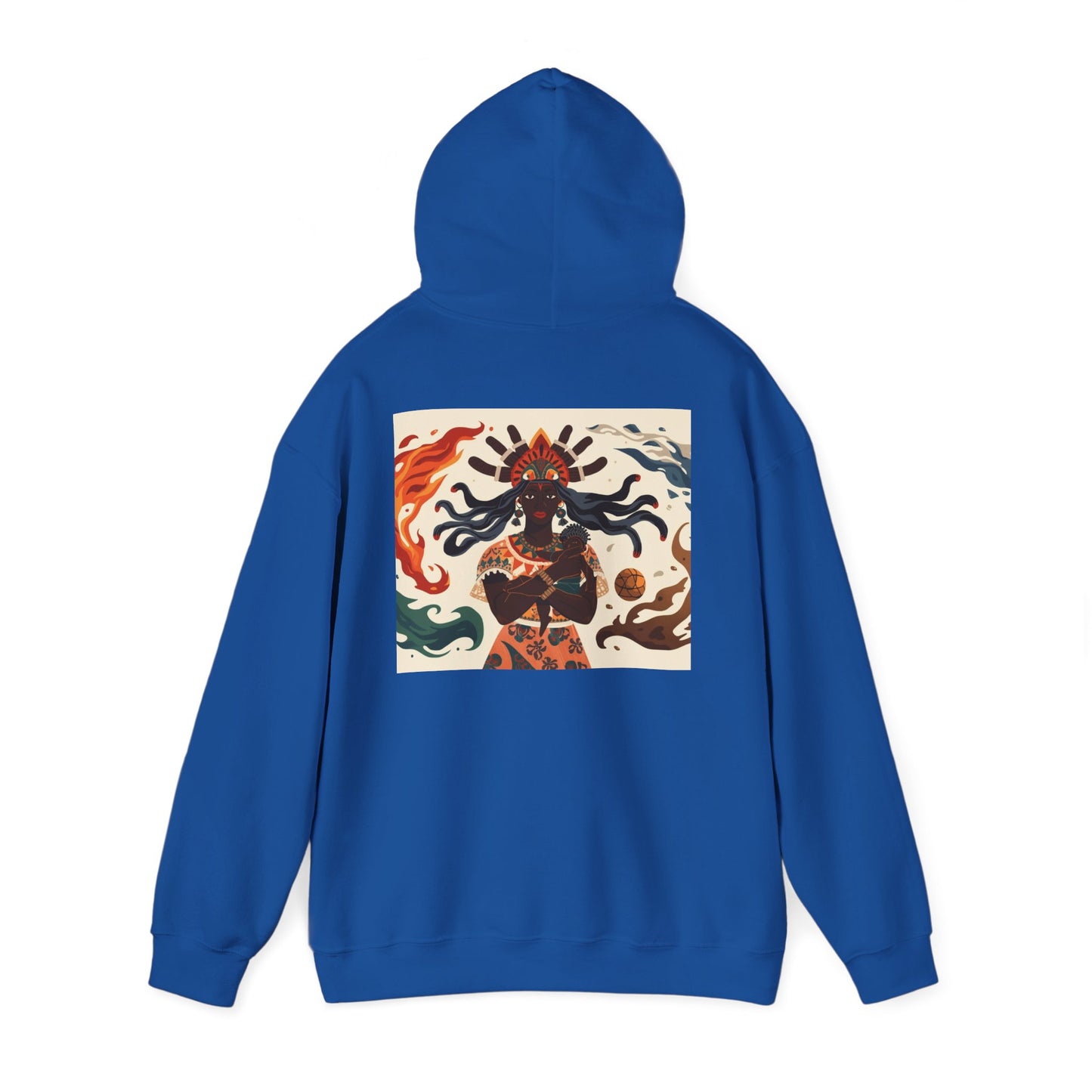 Sacred Mother Hoodie - Divine Fire & Protection
