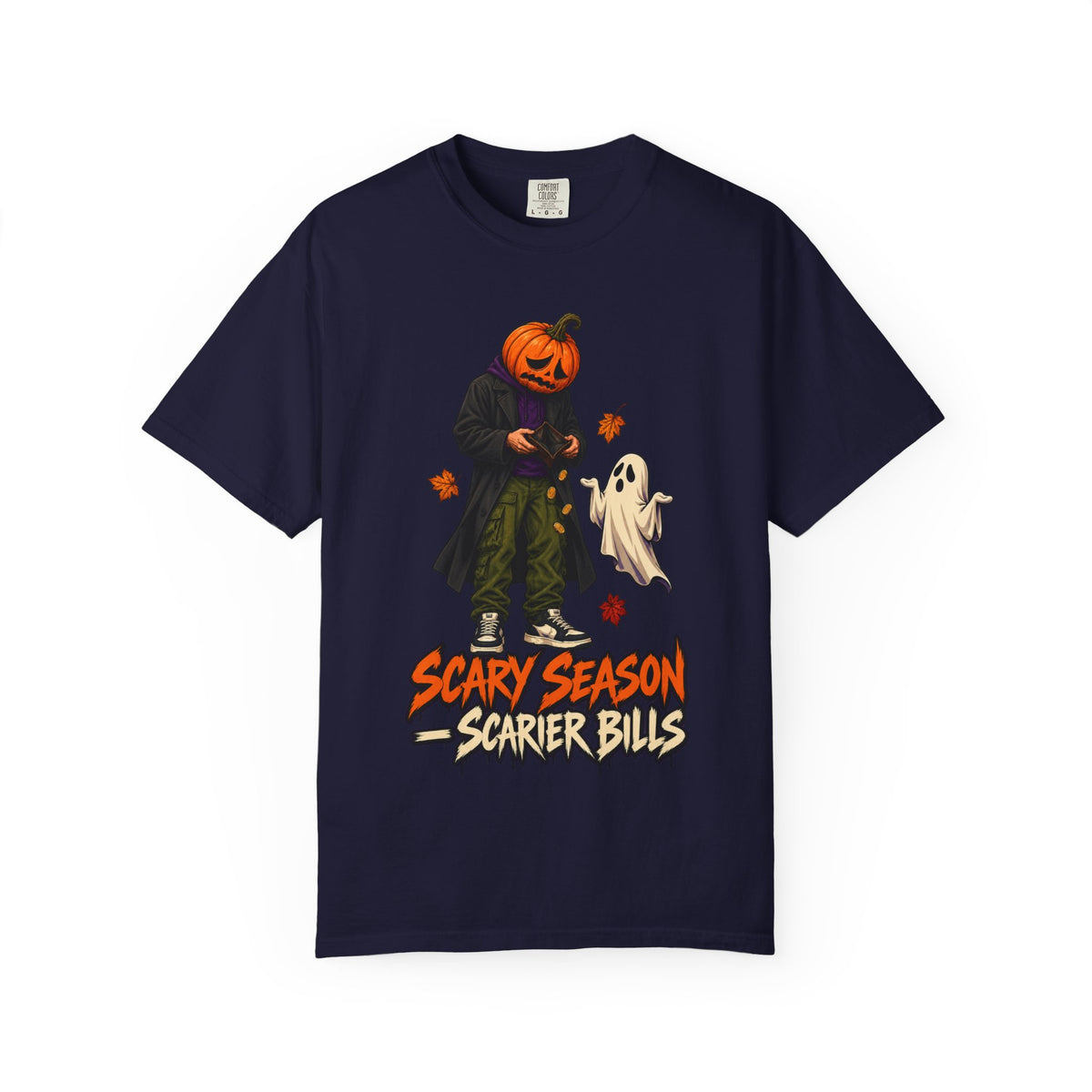 Scary Season, Scarier Bills – Funny Unisex Halloween T-Shirt