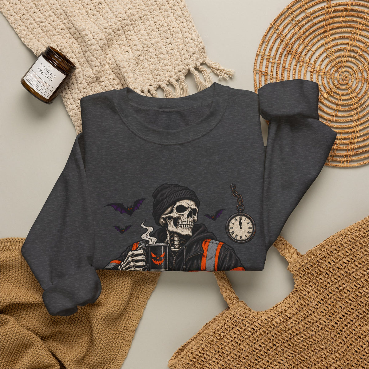Graveyard Shift Certified Unisex Halloween Sweatshirt