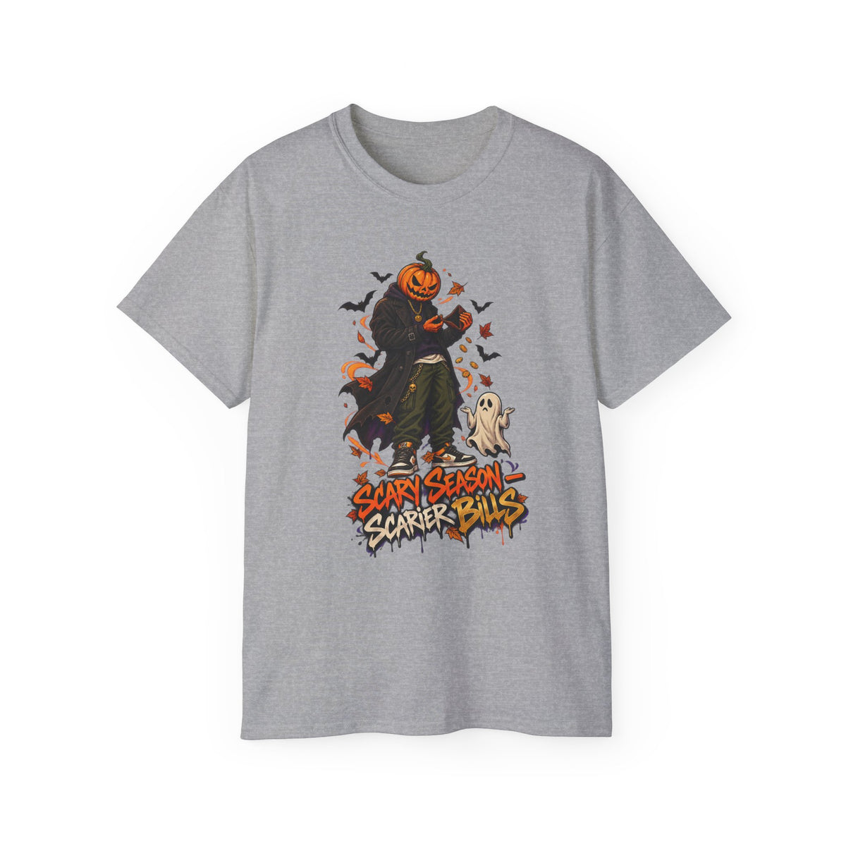 Scary Season, Scarier Bills – Bat Edition Unisex Halloween T-Shirt