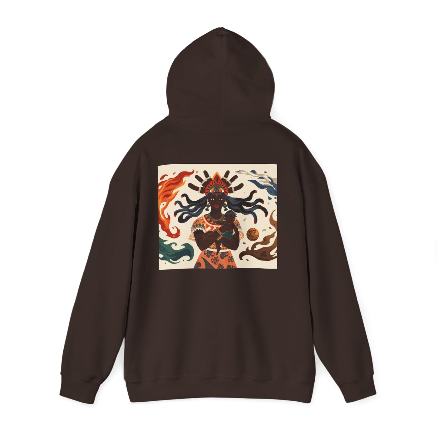 Sacred Mother Hoodie - Divine Fire & Protection