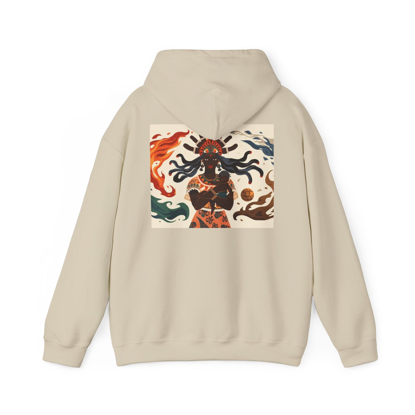 Sacred Mother Hoodie - Divine Fire & Protection