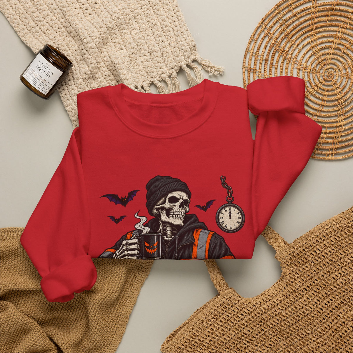 Graveyard Shift Certified Unisex Halloween Sweatshirt
