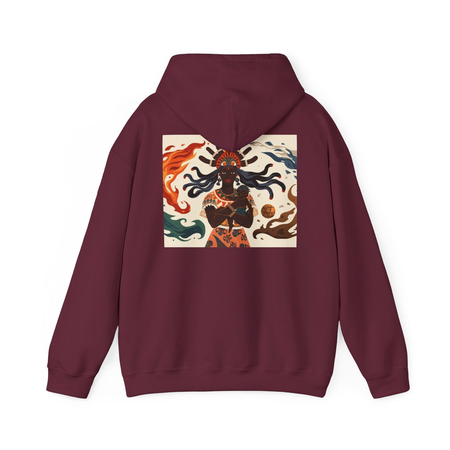 Sacred Mother Hoodie - Divine Fire & Protection