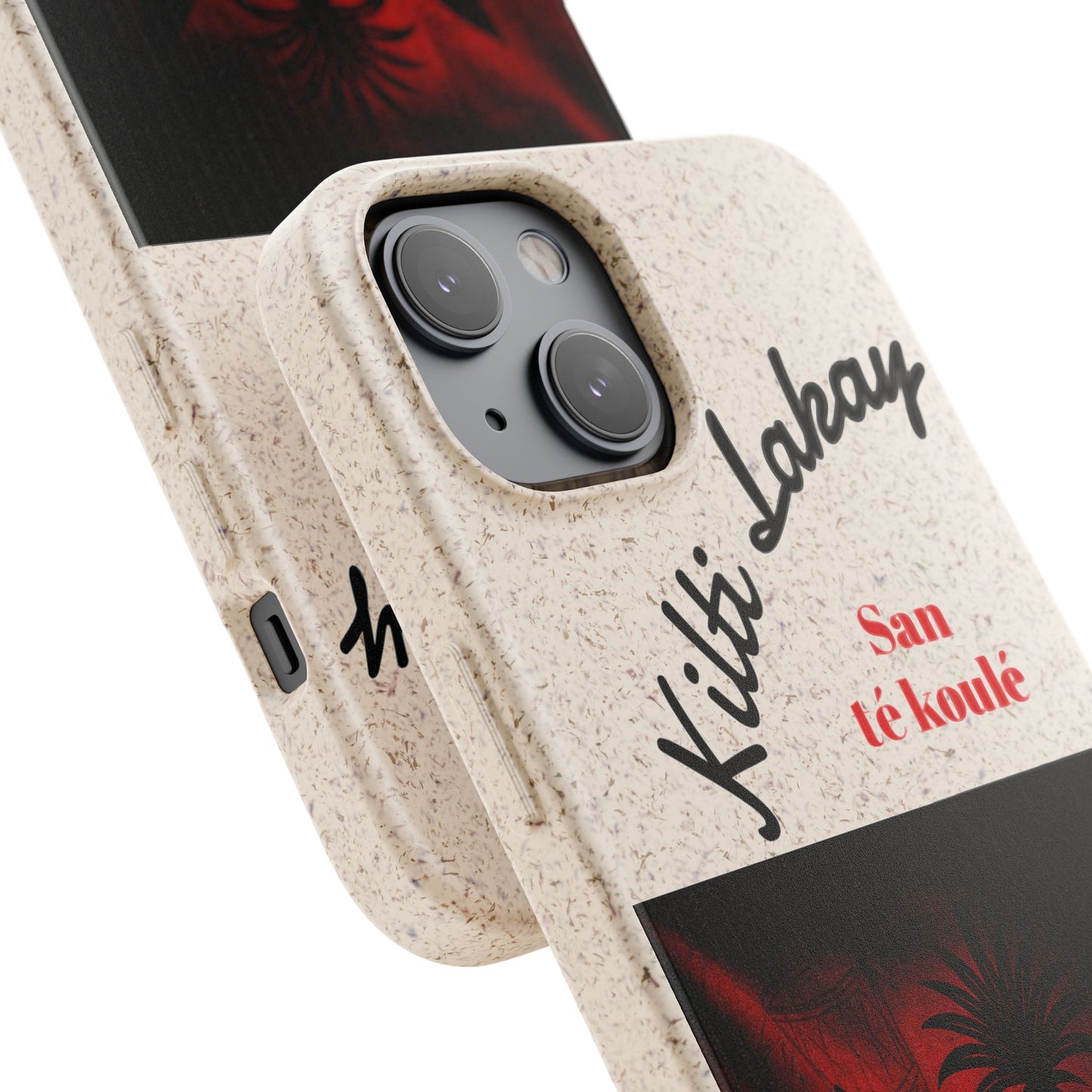 Kilti Lakay™ Eco-Friendly Phone Case | Biodegradable Sustainable Cover, Haitian Heritage