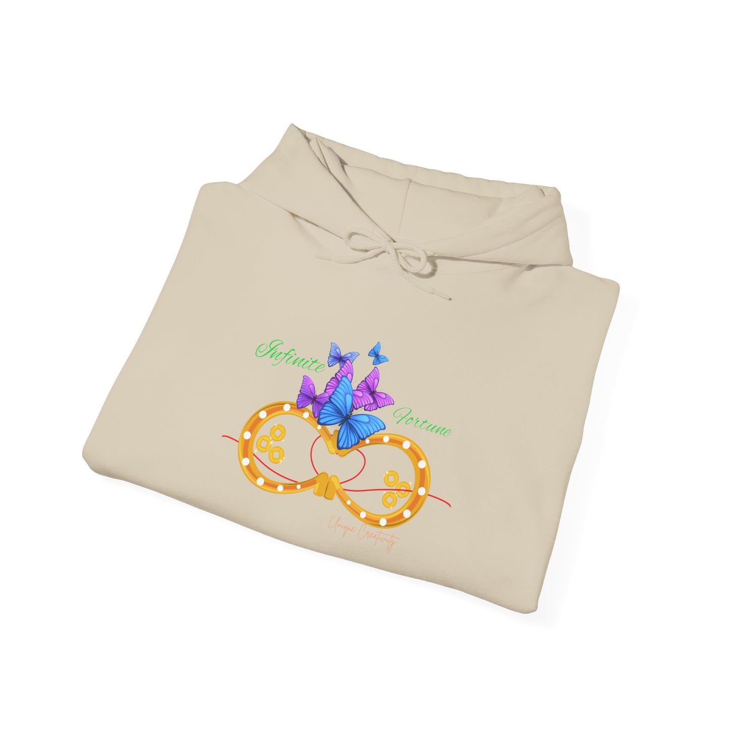 Infinite fortune Unisex Heavy Blend™ Hooded Sweatshirt