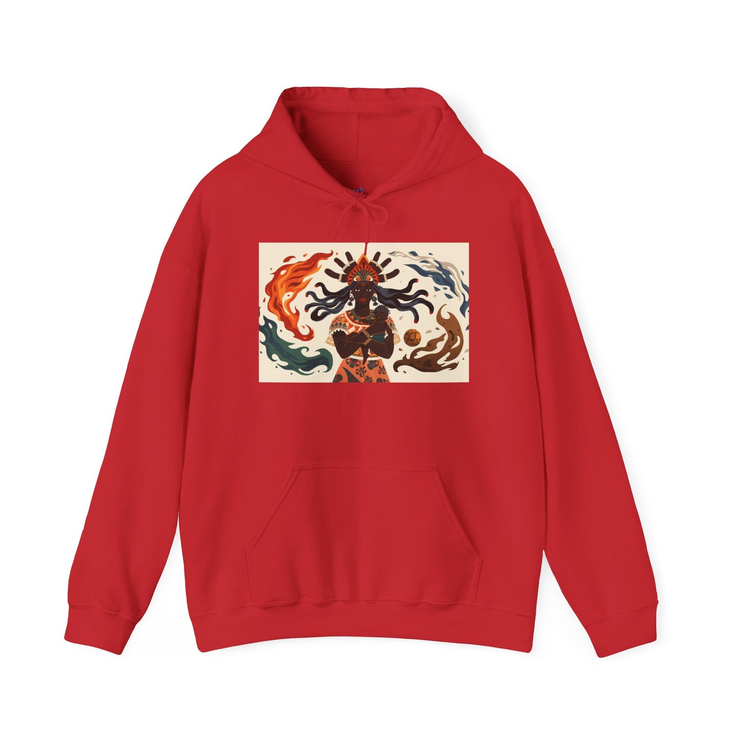 Sacred Mother Hoodie - Divine Fire & Protection