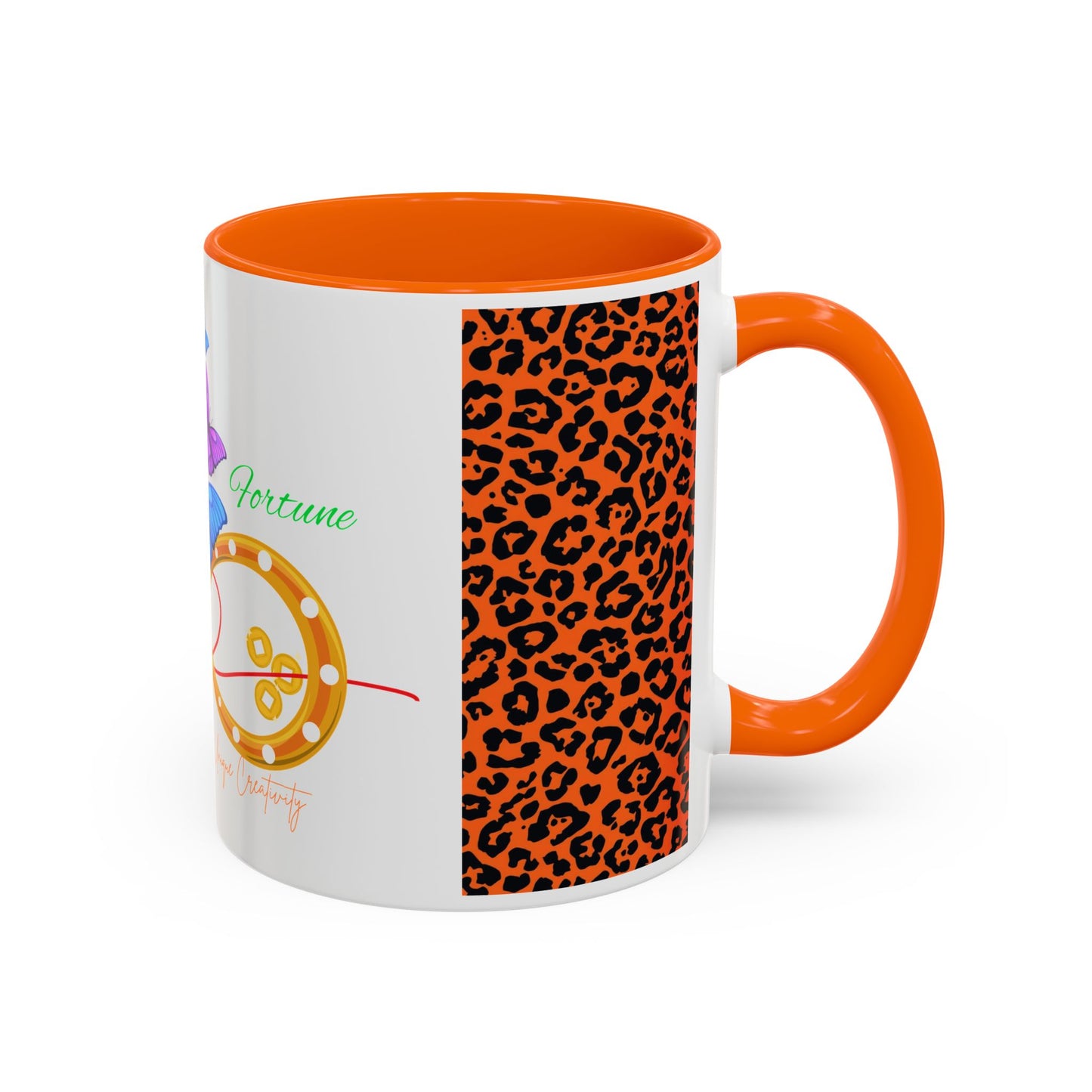 Infinite Fortune™ Wild Luxe Mug – Purple Butterfly Edition