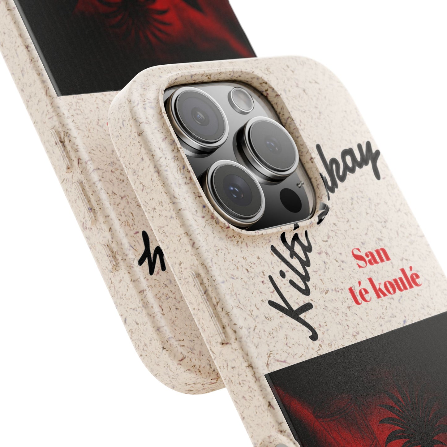 Kilti Lakay™ Eco-Friendly Phone Case | Biodegradable Sustainable Cover, Haitian Heritage